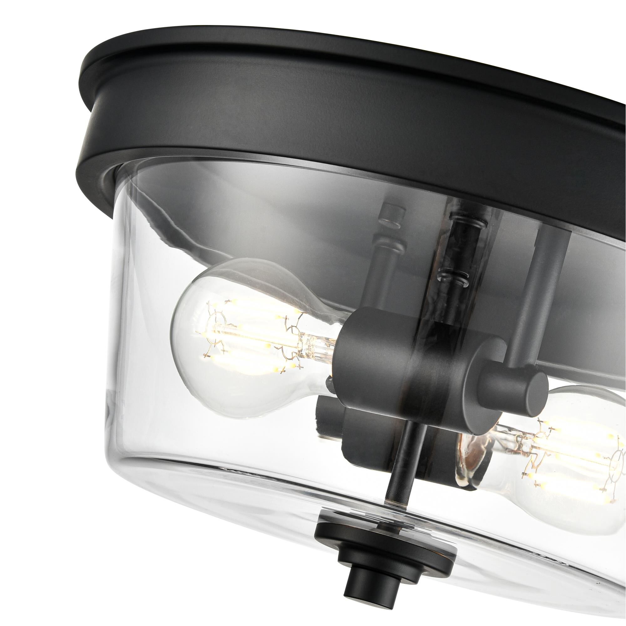 Strayhan 13 Inch Flush Mount by Millennium Lighting
