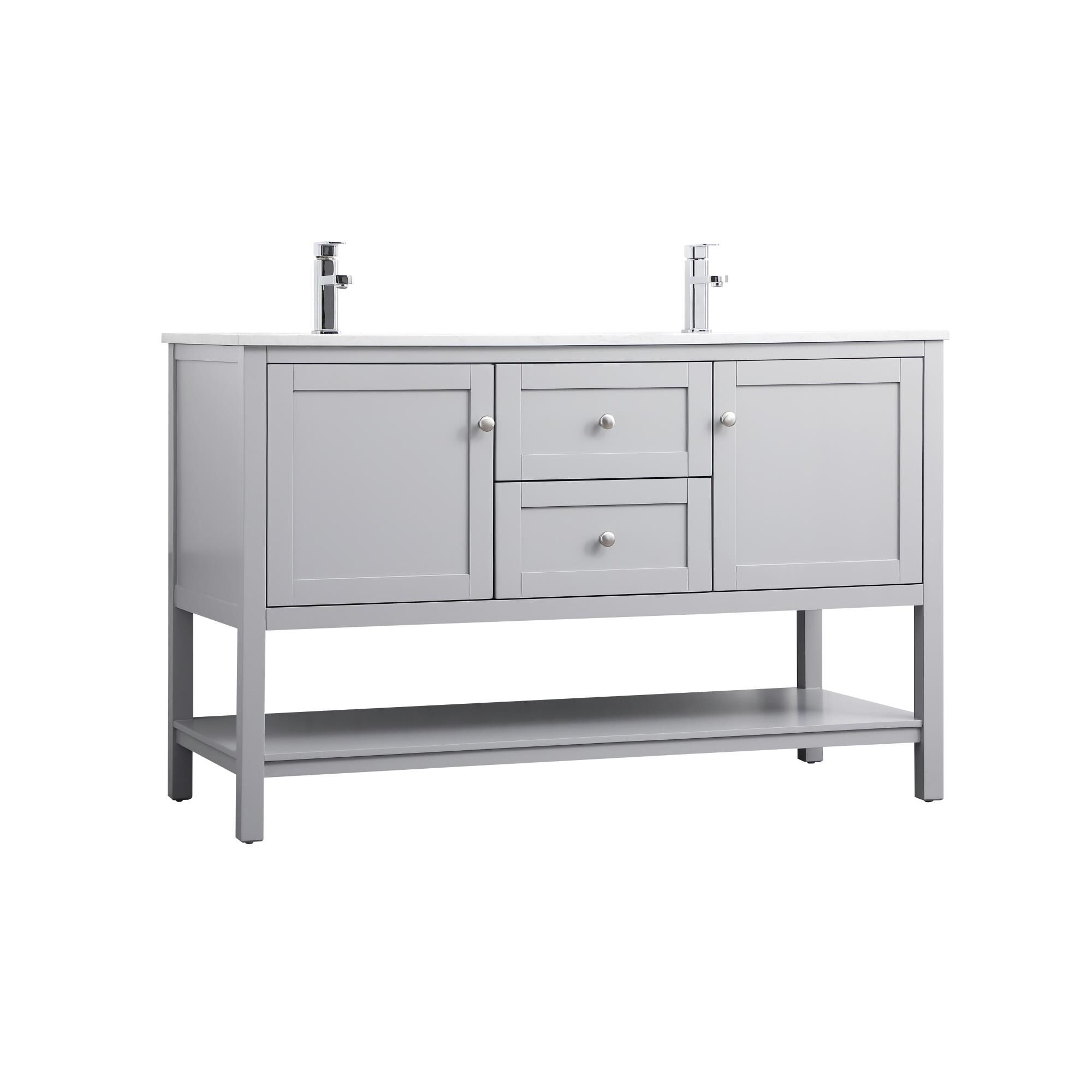 Heath 54 Inch Bath Vanity by Elegant Decor
