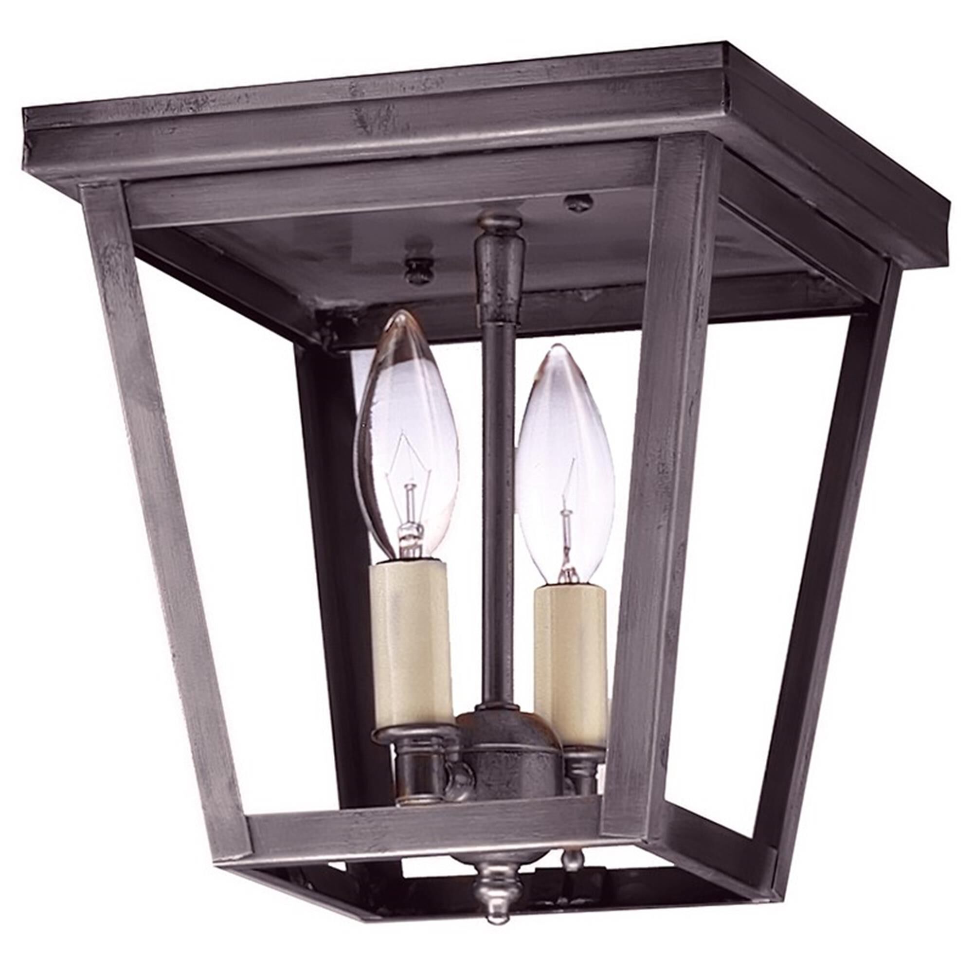 Williams 8 Inch 2 Light Outdoor Flush Mount,