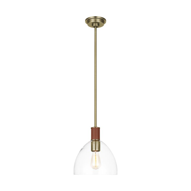 Visual Comfort Studio Collection Lauren Ralph Lauren Hadley 10 Inch Mini Pendant