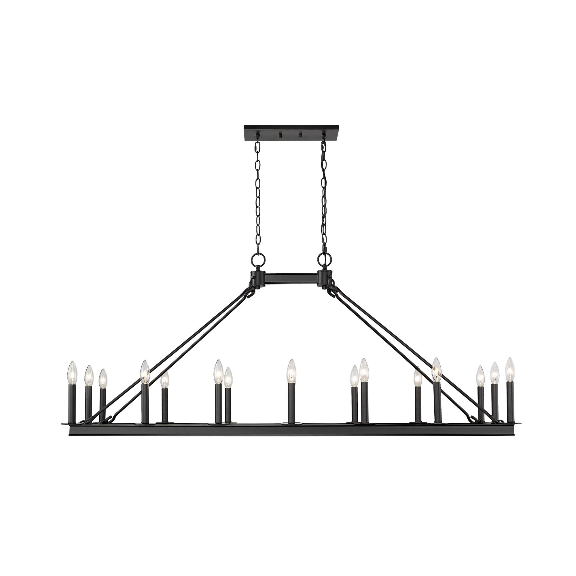 Barclay 56 Inch 16 Light Linear Suspension Light by Z-Lite