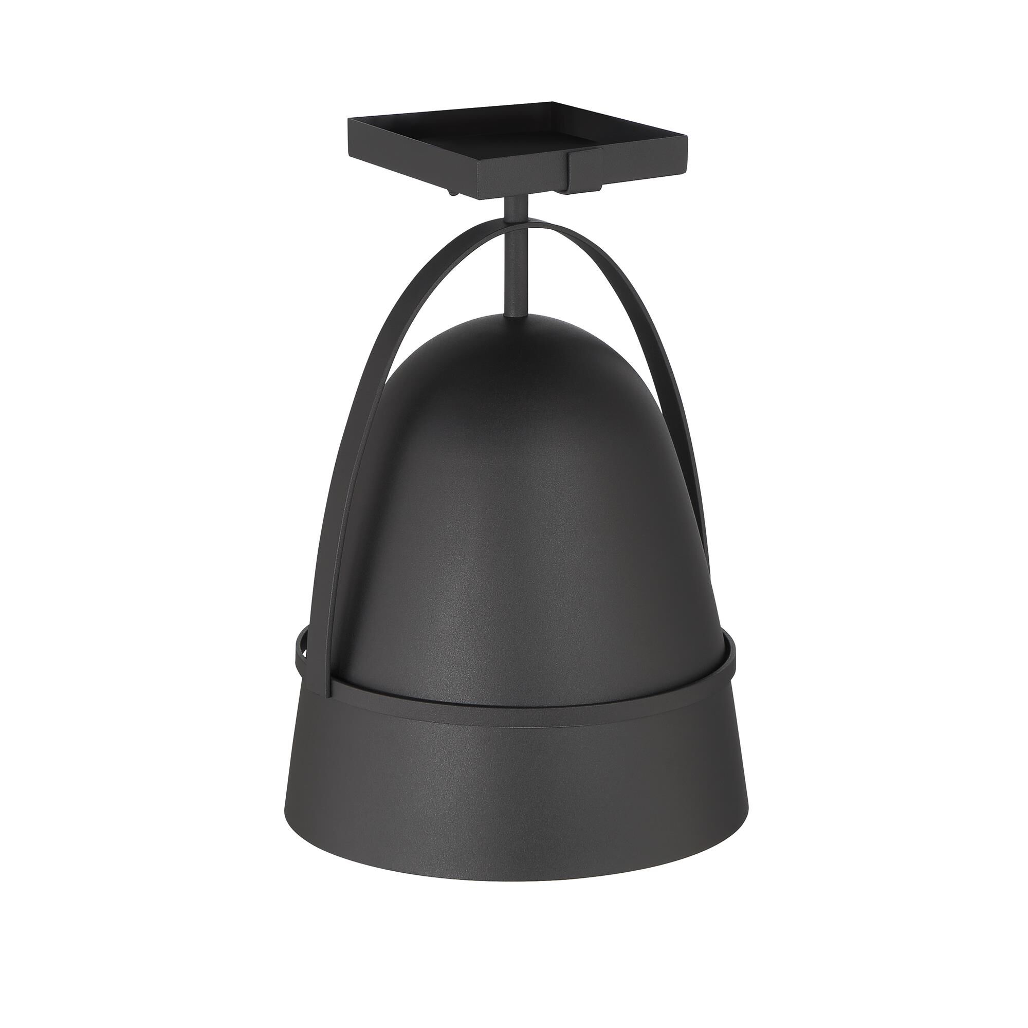Rue 9 Inch 1 Light Semi Flush Mount by Designers Fountain