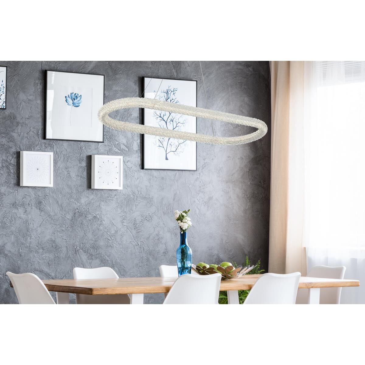 Bowen 51 Inch Linear Suspension Light by Elegant Lighting