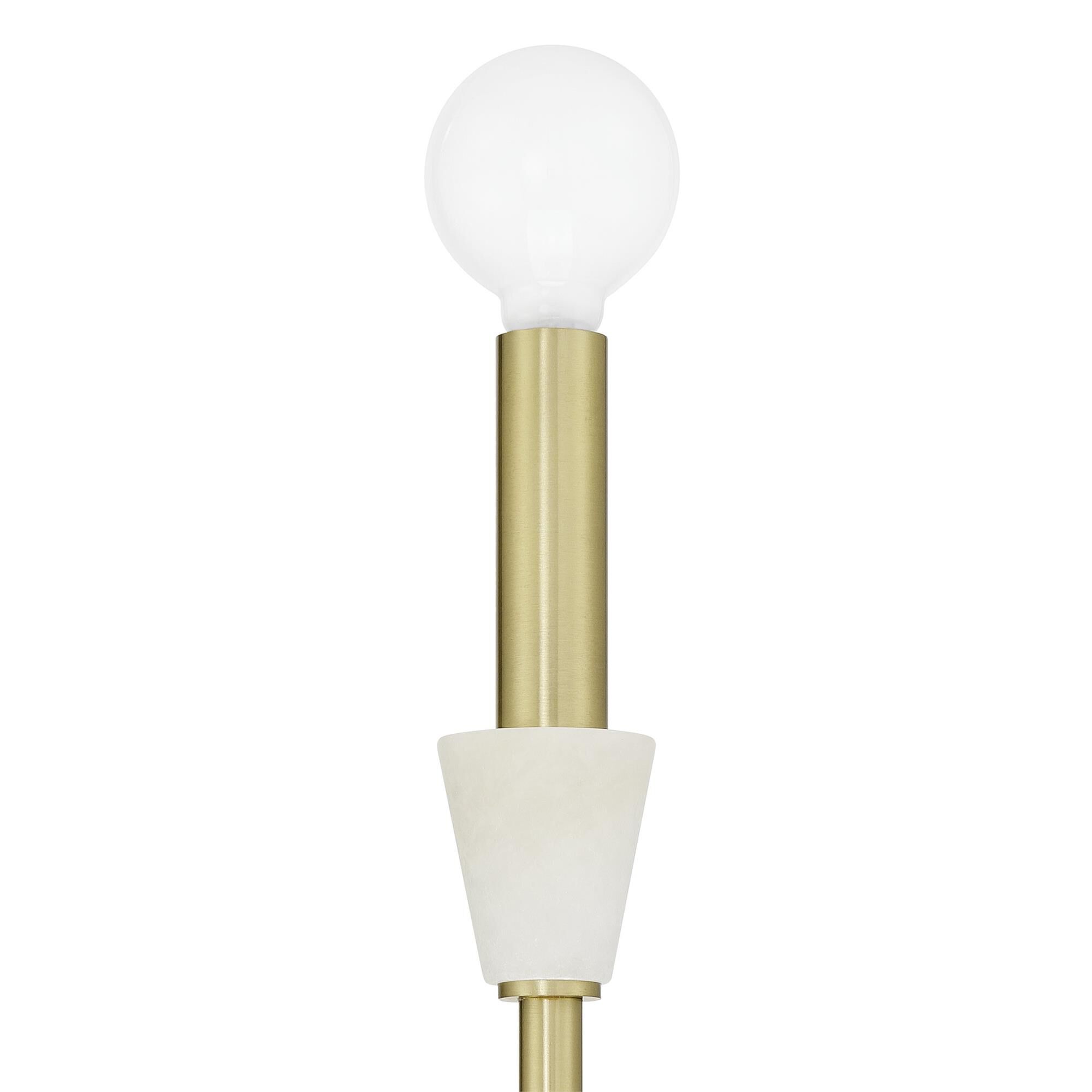 Shown in Brushed Gold finish