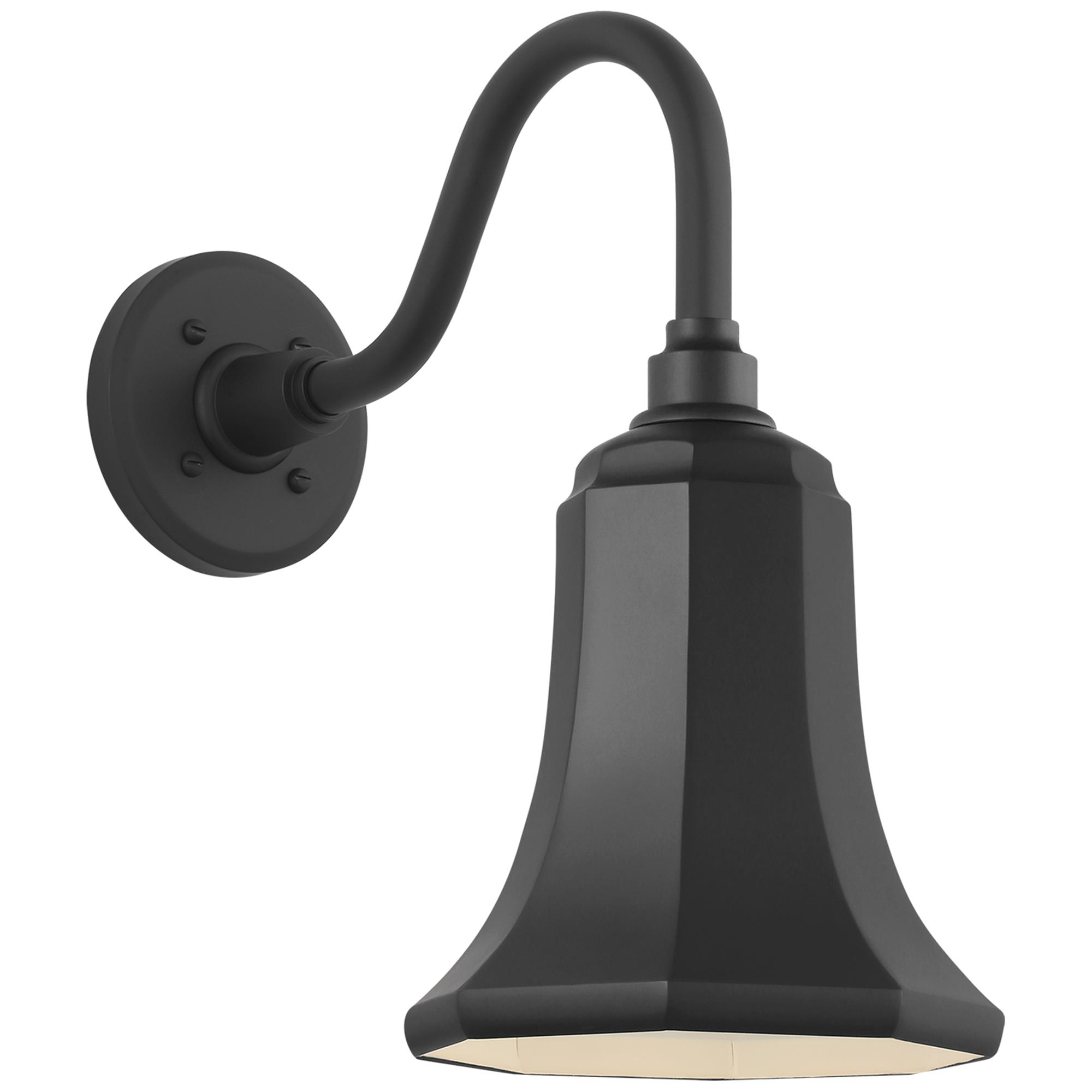 Shown in Matte Black finish and Matte Black Savannah shade