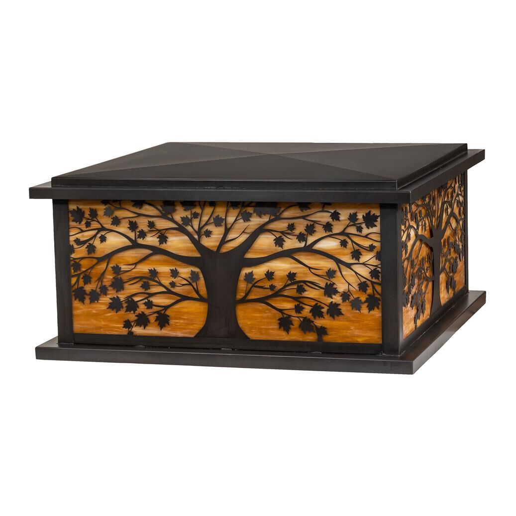 Shown in Craftsman Brown Finish finish and Amber /Acrylic glass