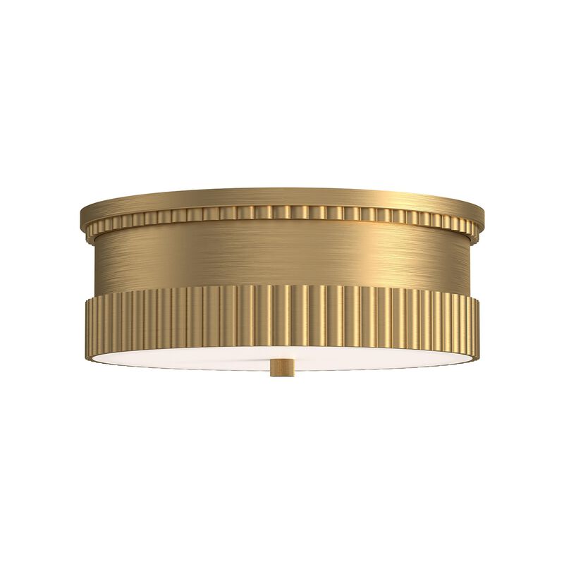 Rue 14 Inch 3 Light Flush Mount by Alora Mood