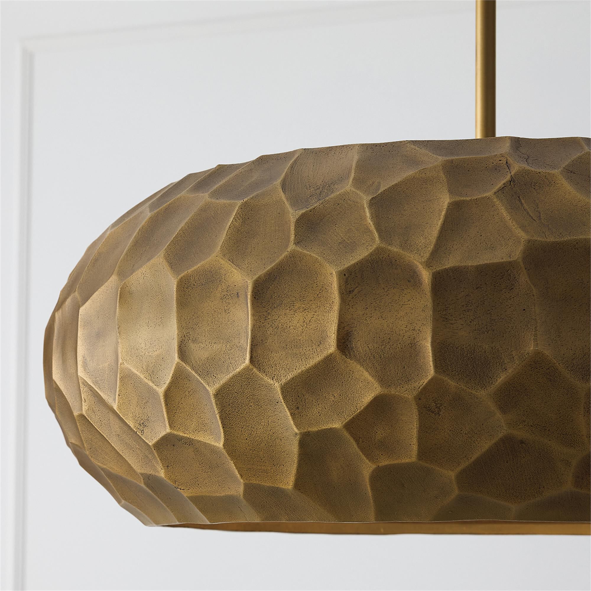 Shown in Burnished Patinaed Brass finish