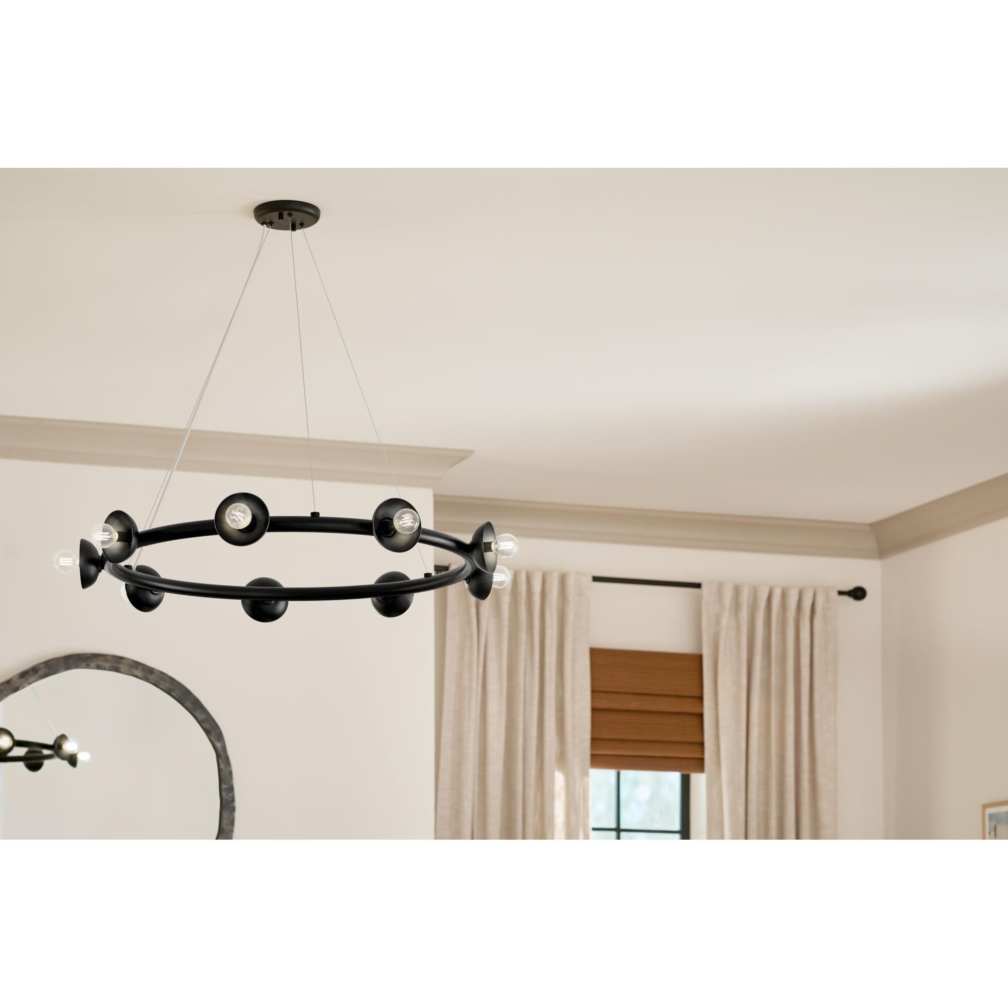 Palta 34 Inch 9 Light Chandelier by Kichler Lighting