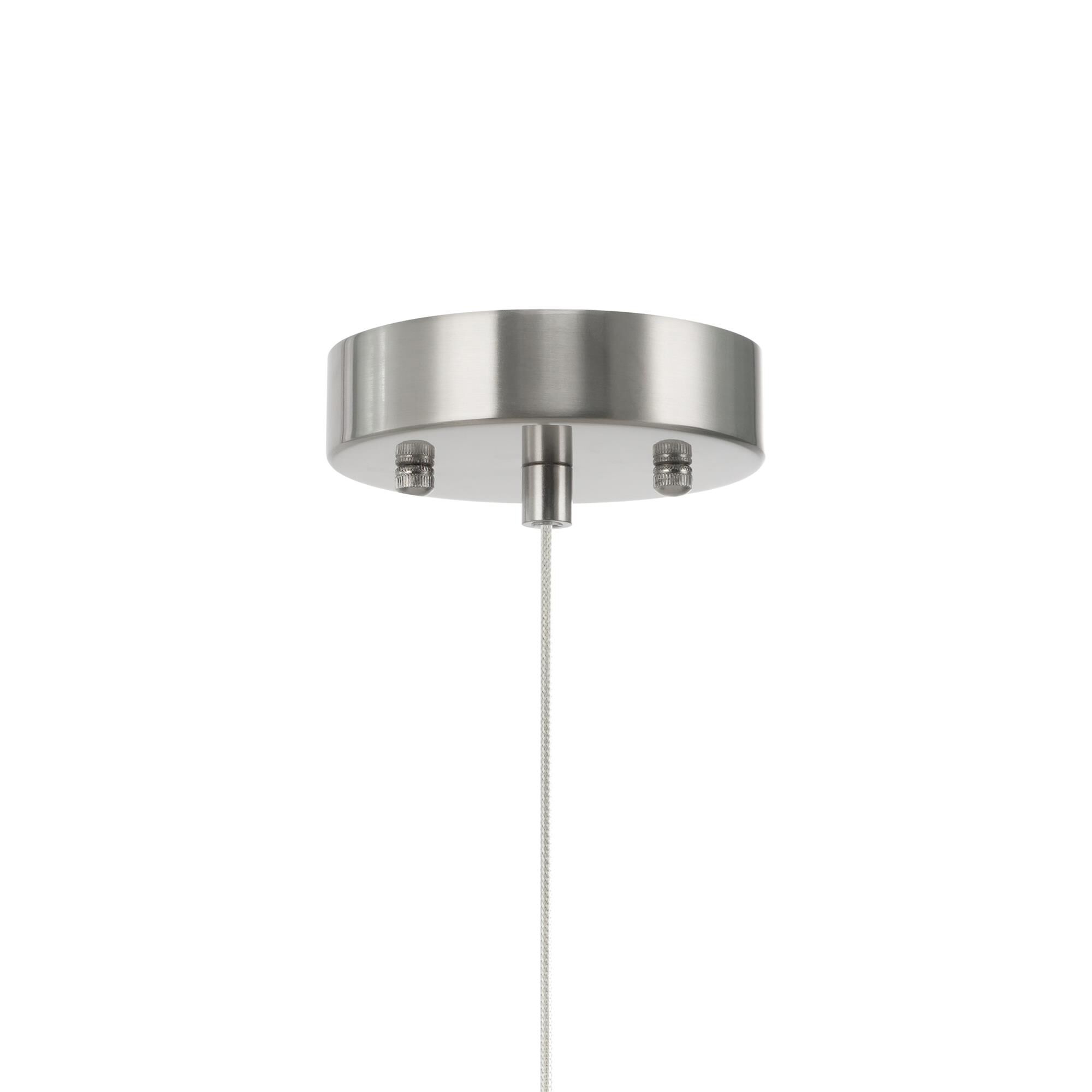 Shown in Brushed Nickel finish