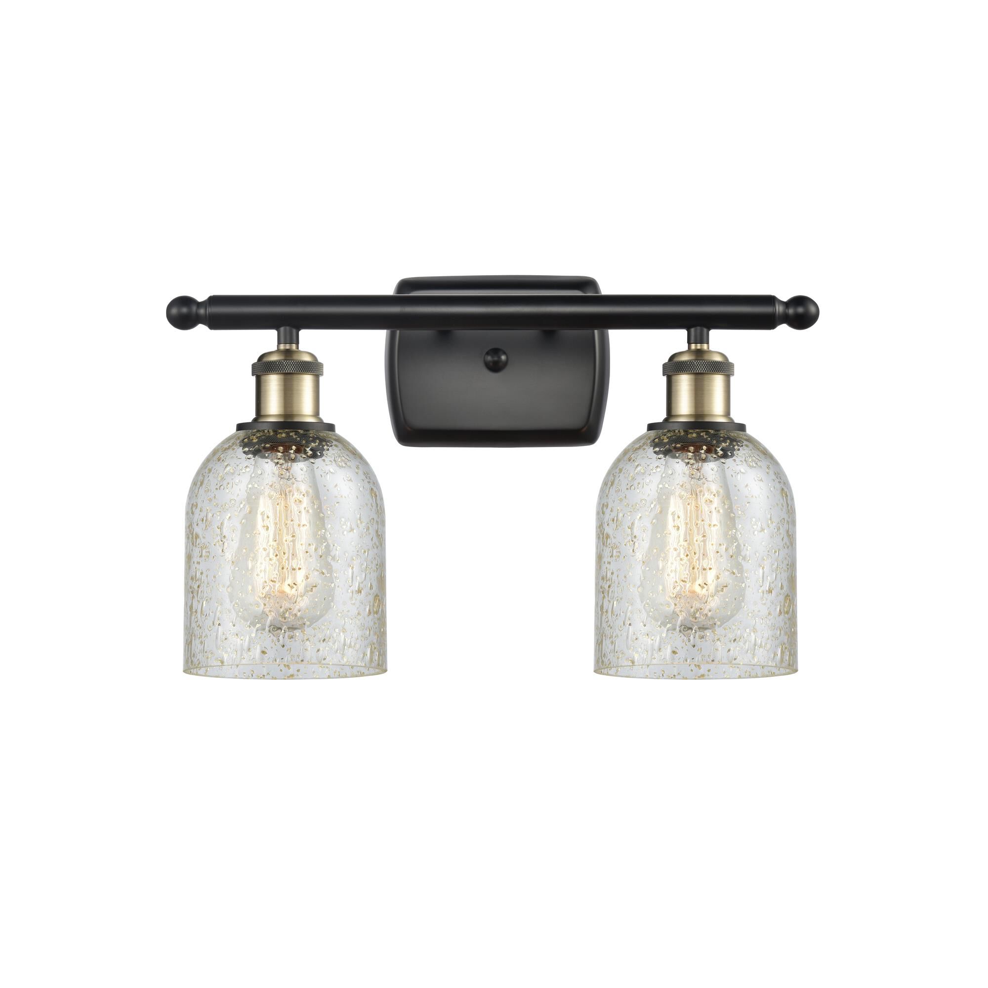Shown in Black Antique Brass finish and Bell glass and Glass shade and Polished Chrome accent