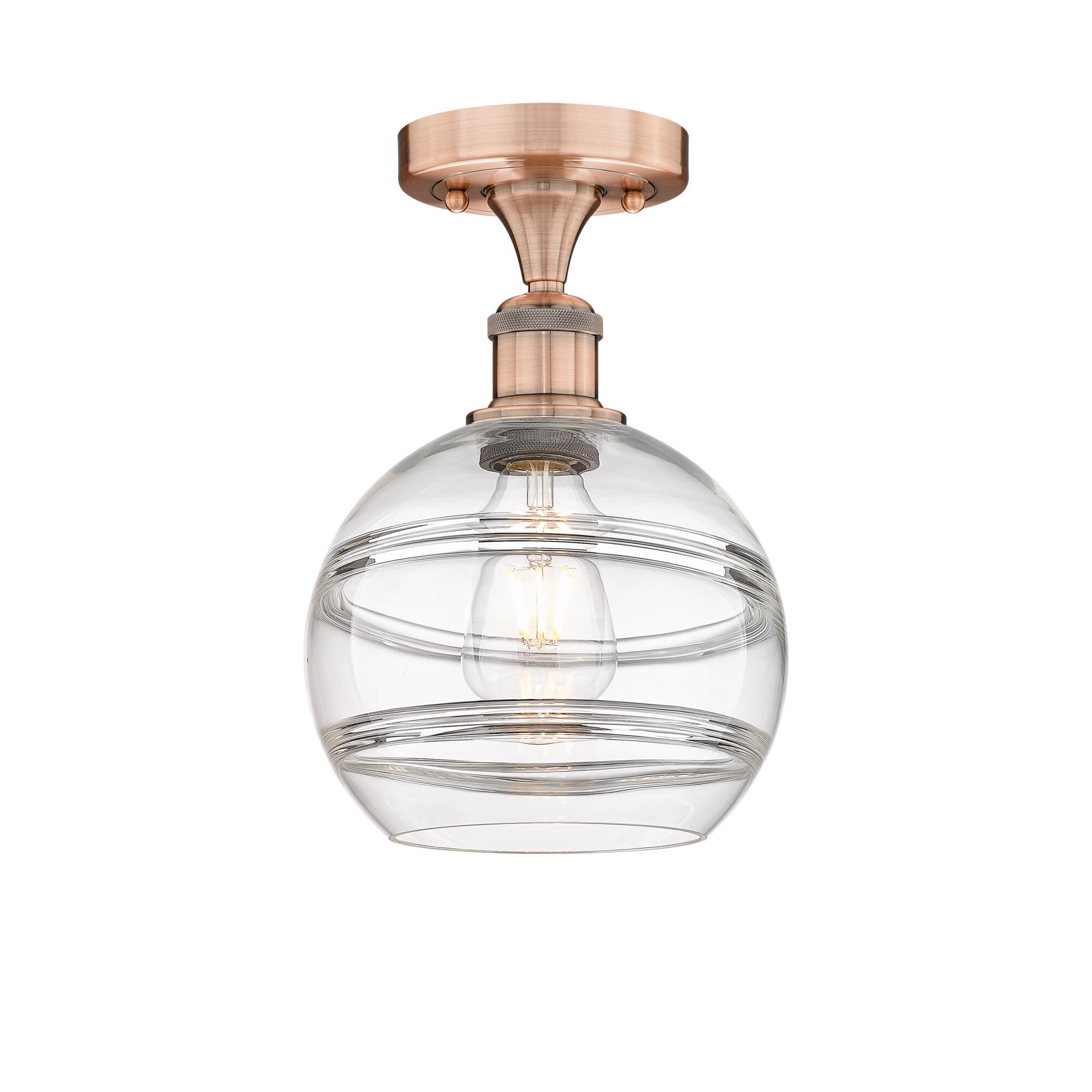 Shown in Antique Copper finish