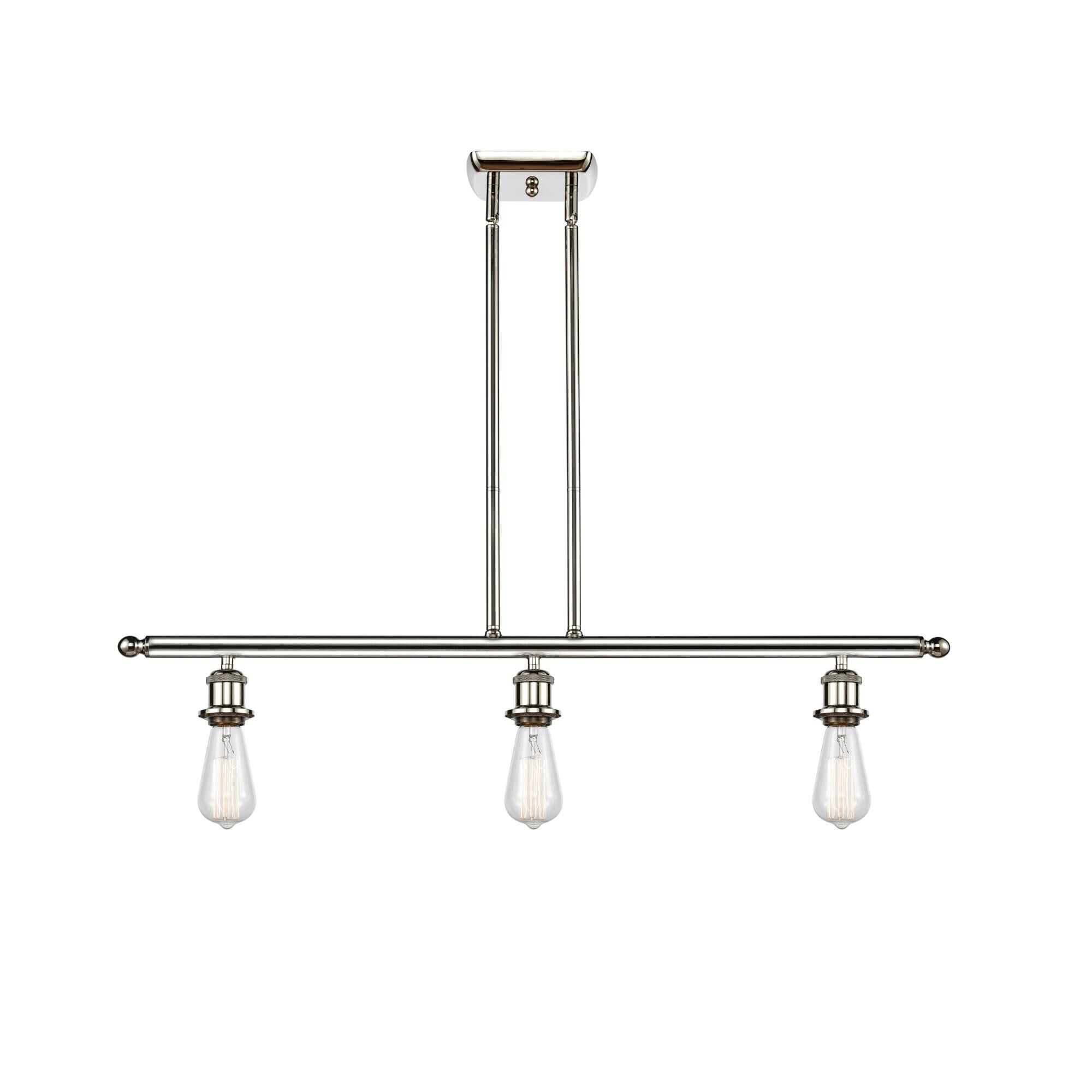 Bruno Marashlian Bare Bulb 36 Inch 3 Light Linear Suspension Light by Innovations Lighting