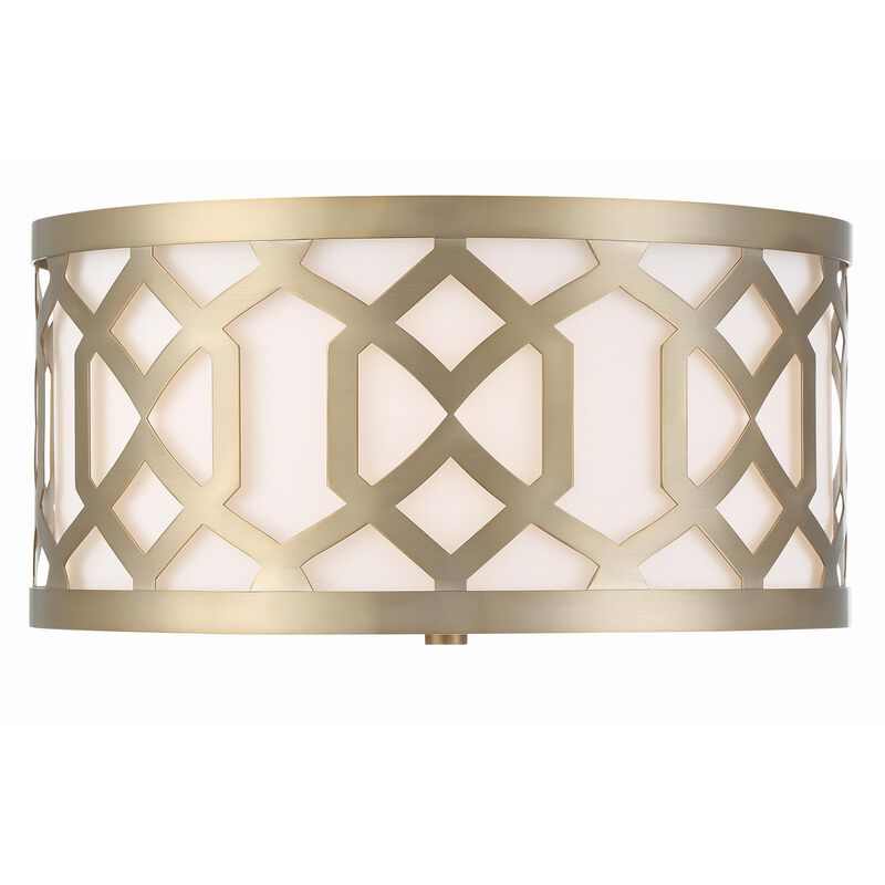 Libby Langdon Jennings 16 Inch 3 Light Flush Mount by Crystorama