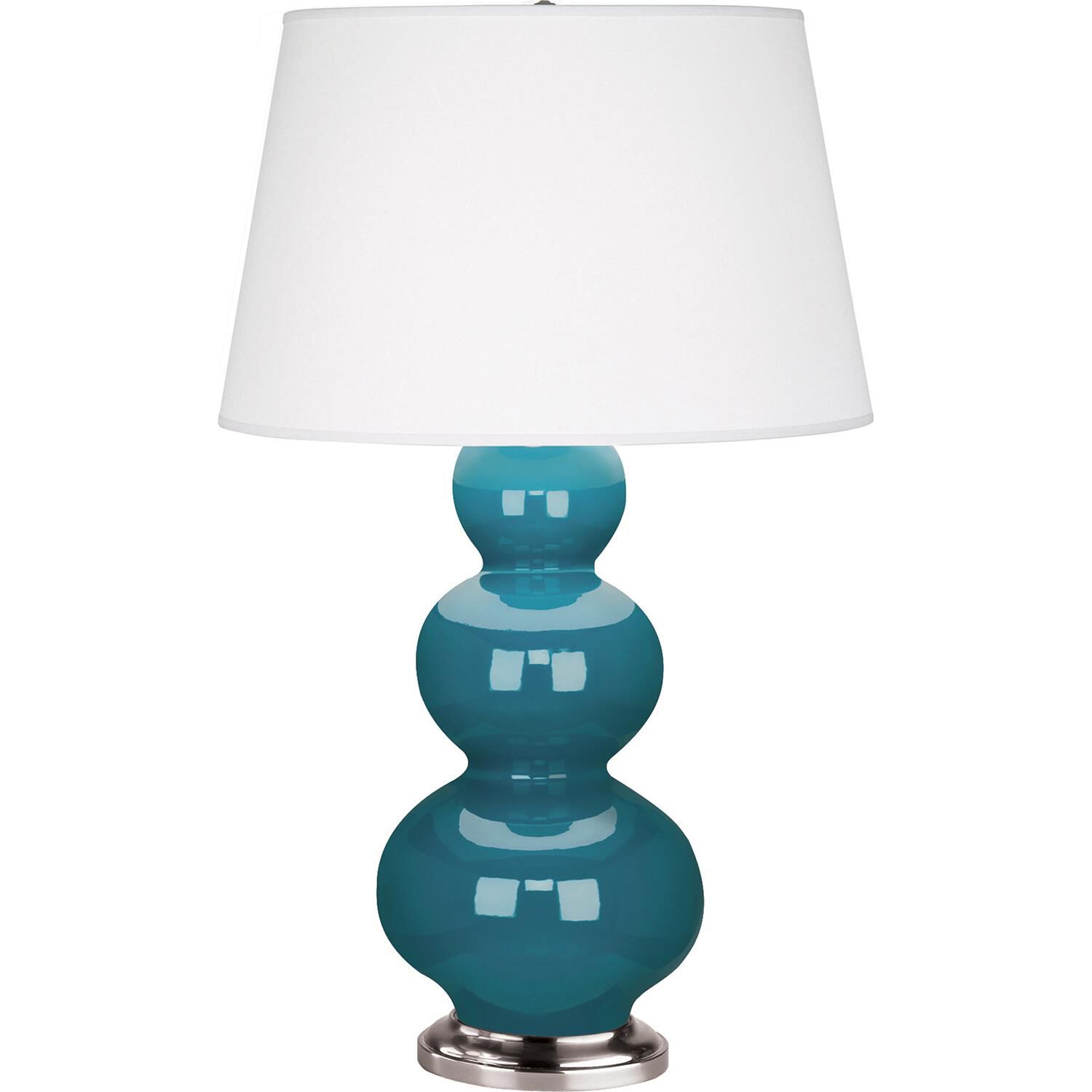 Triple Gourd 33 Inch Table Lamp by Robert Abbey