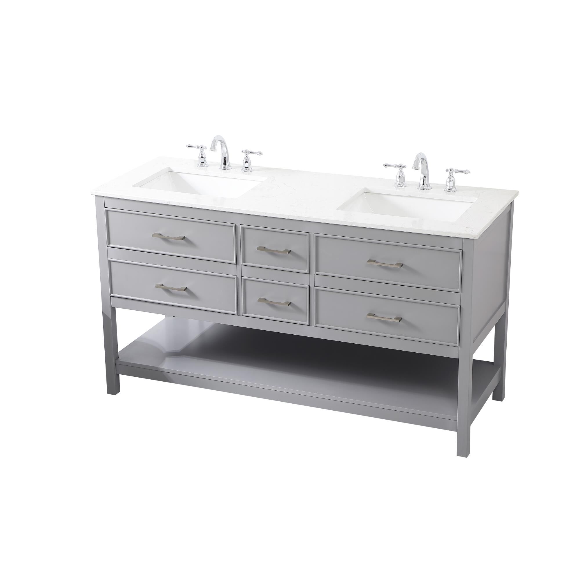 Shown in Gray finish