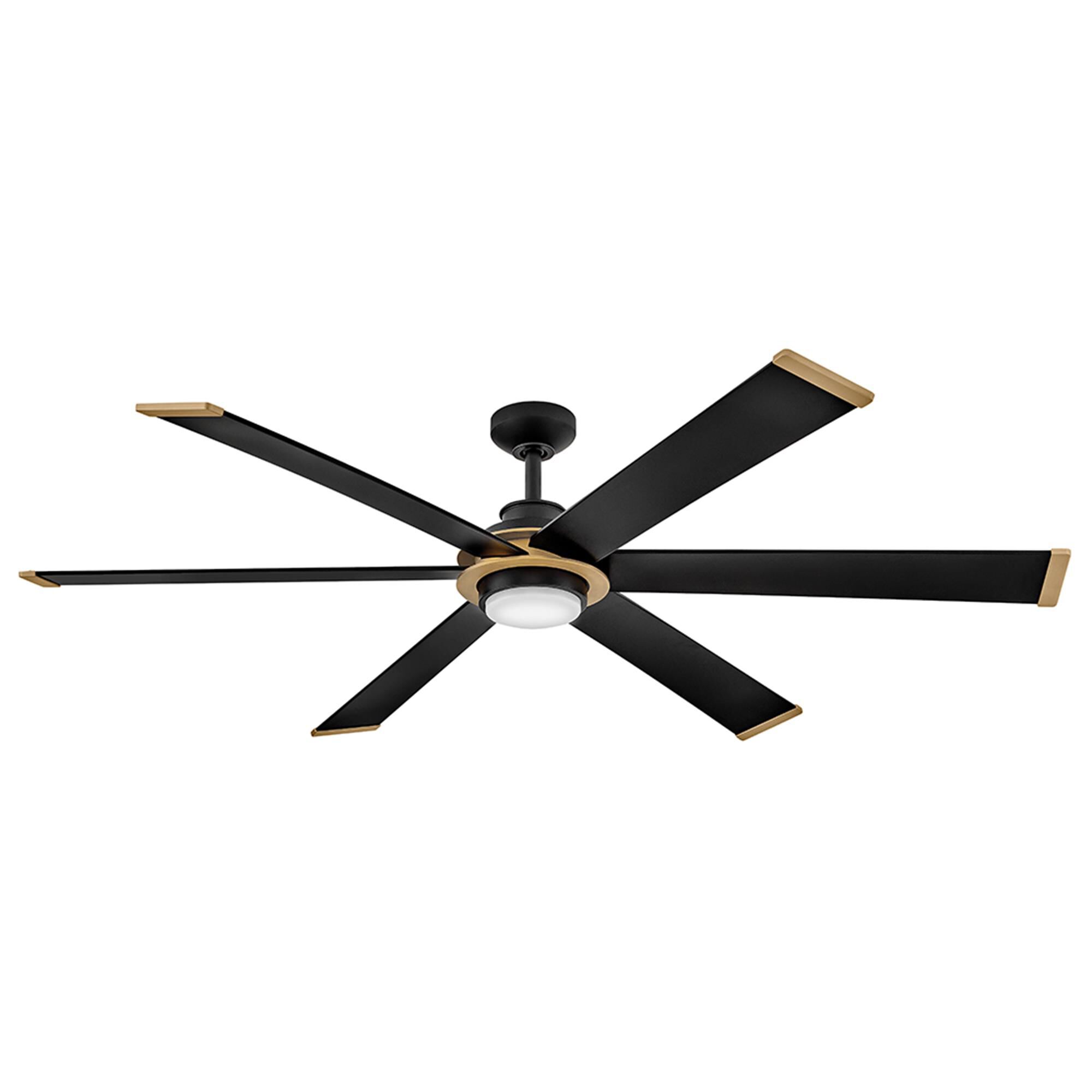 Andros 64 Inch Ceiling Fan with Light Kit,