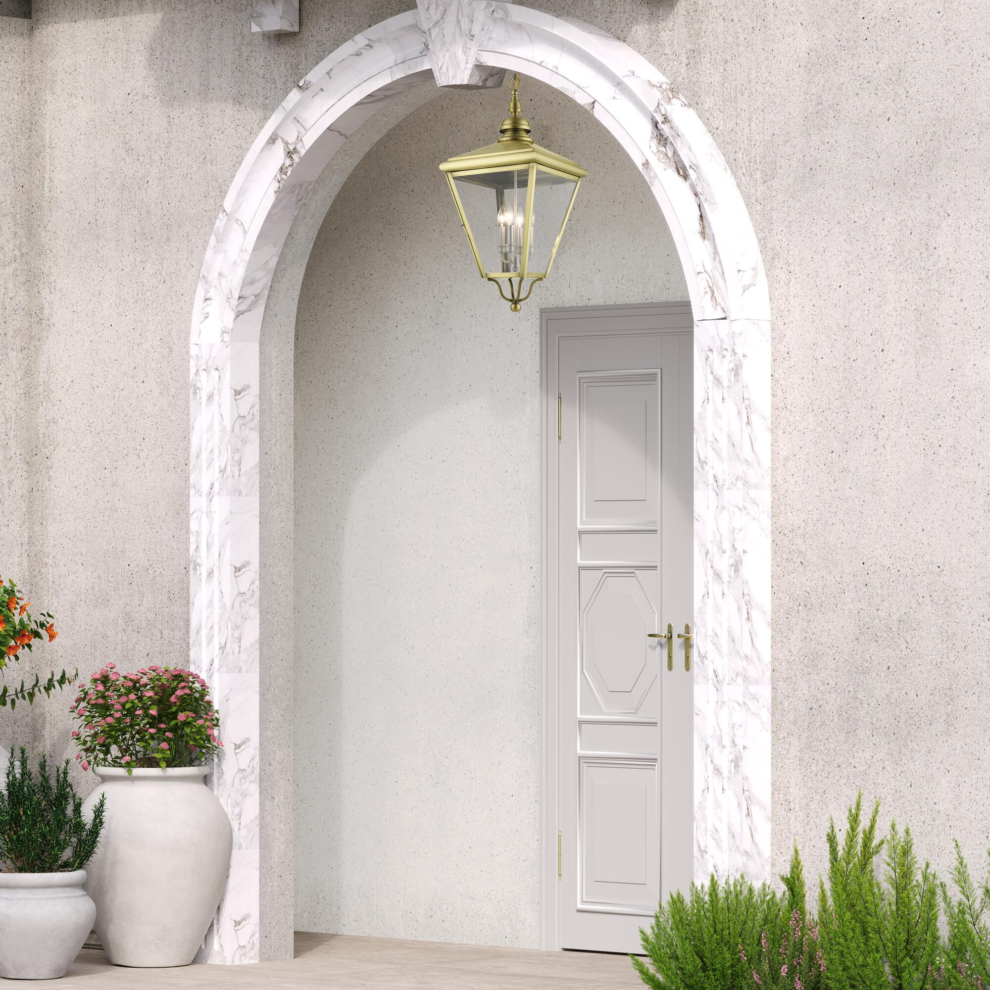 Adams Cage Pendant by Livex Lighting