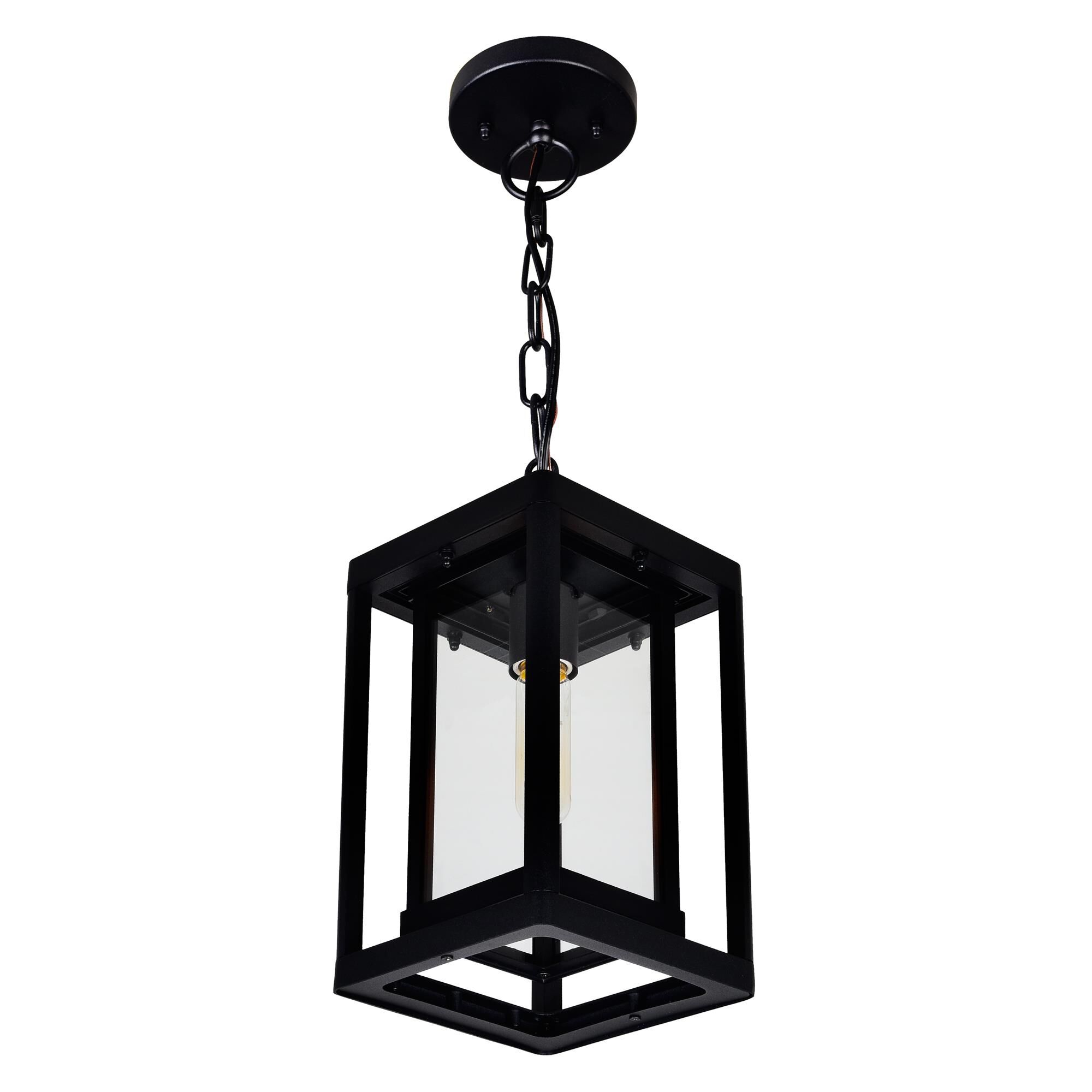CWI Lighting Mulvane 13 Inch Tall Outdoor Hanging Lantern