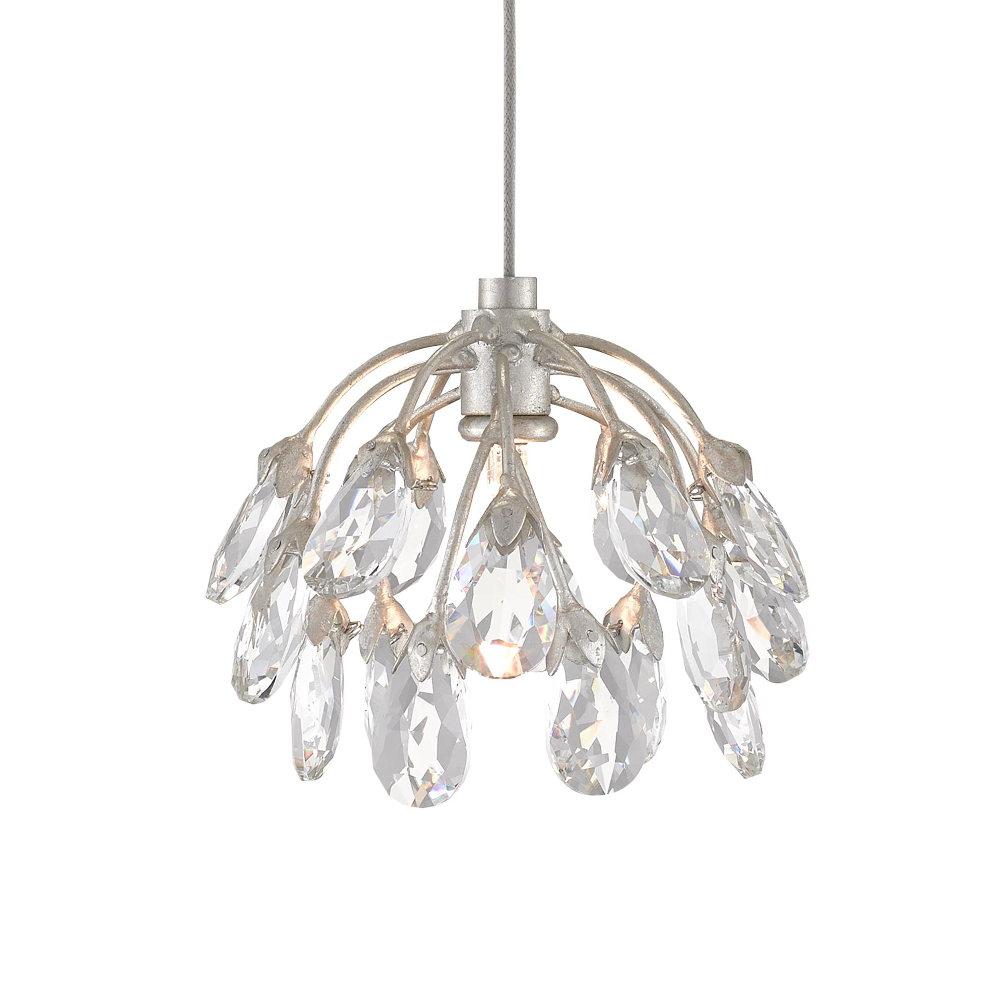 Crystal Bud 7 Light Multi Light Pendant,