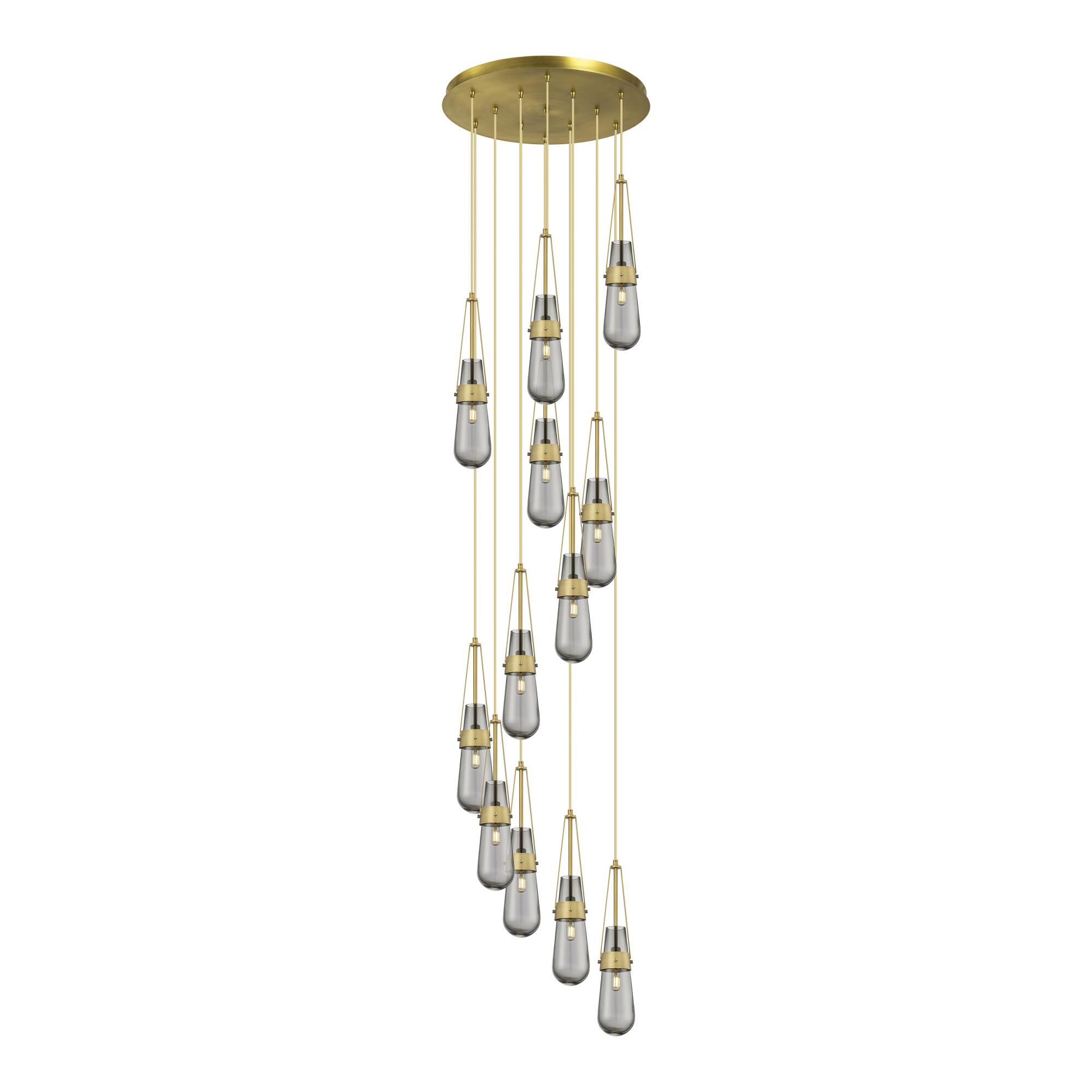 Bruno Marashlian Milan 23 Inch 12 Light Multi Light Pendant by Innovations Lighting