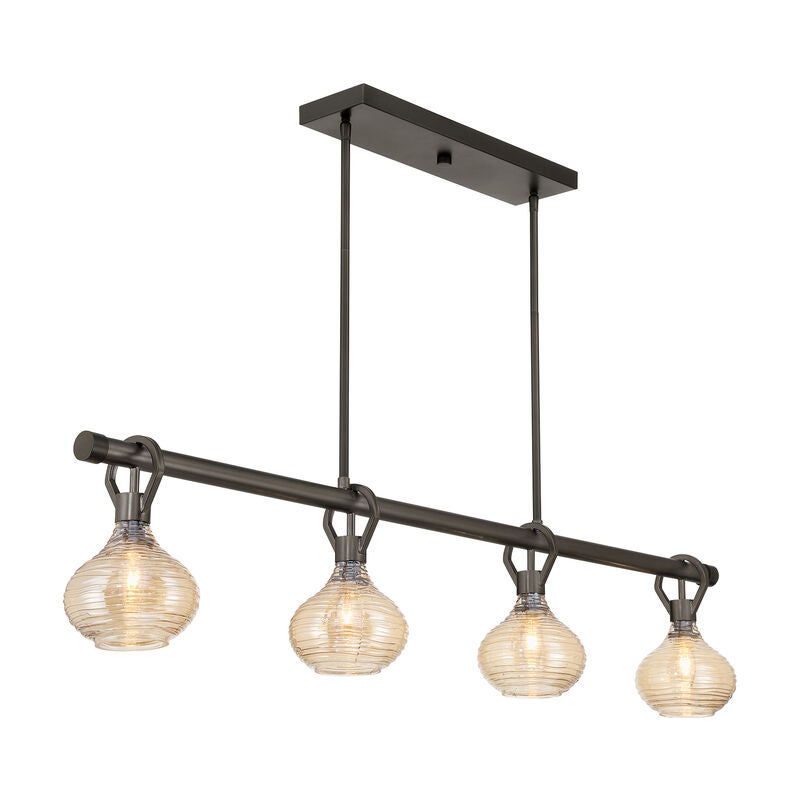 Sheriden Medium Linear Chandelier by Savoy House