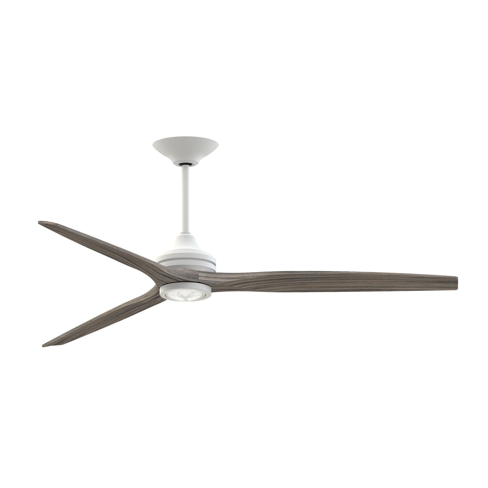Shown in Matte White finish and Frosted Fresnel glass