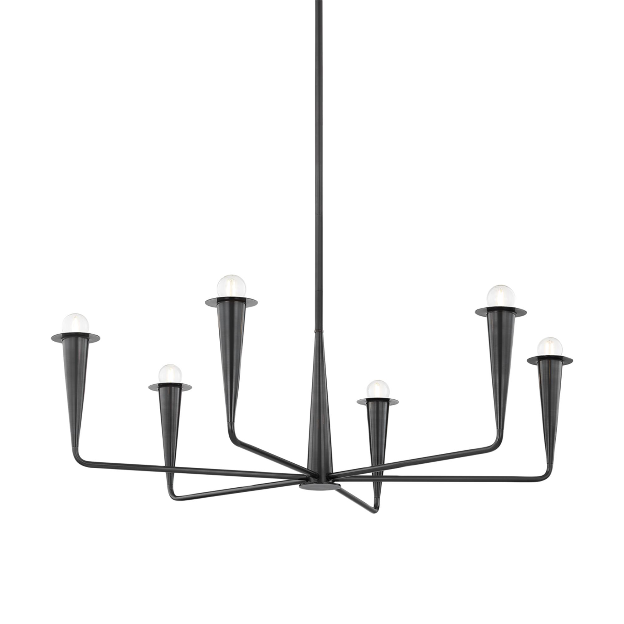 The Lifestyled Co Danna Large Chandelier,