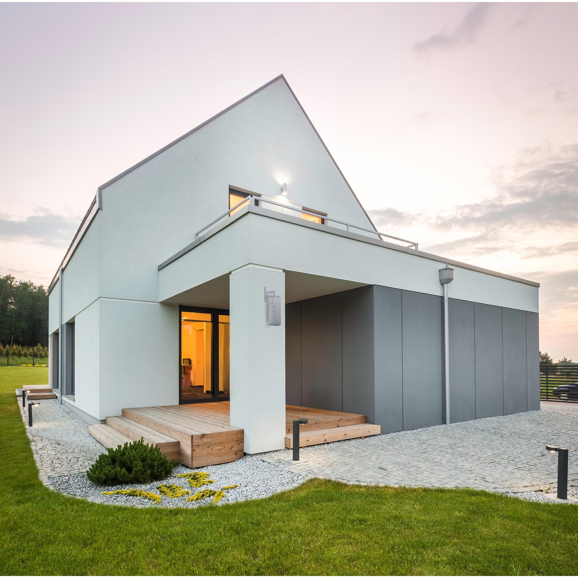 Deka 18 Inch Tall 1 Light Outdoor Post Lamp by Craftmade