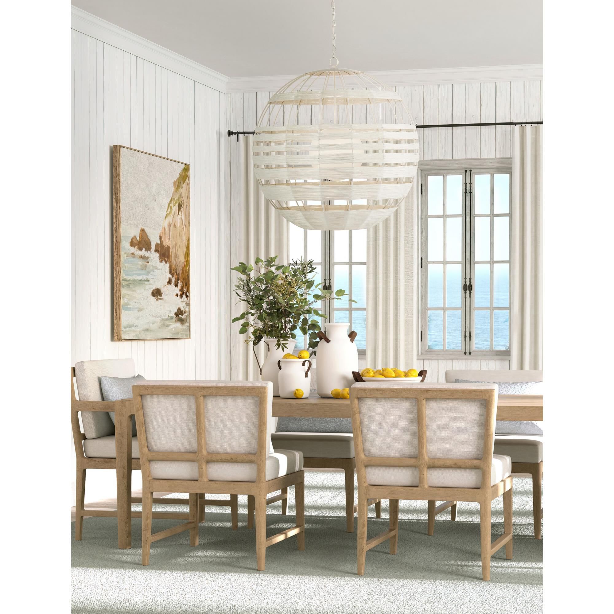 Currey and Company Lapsley 34 Inch Chandelier