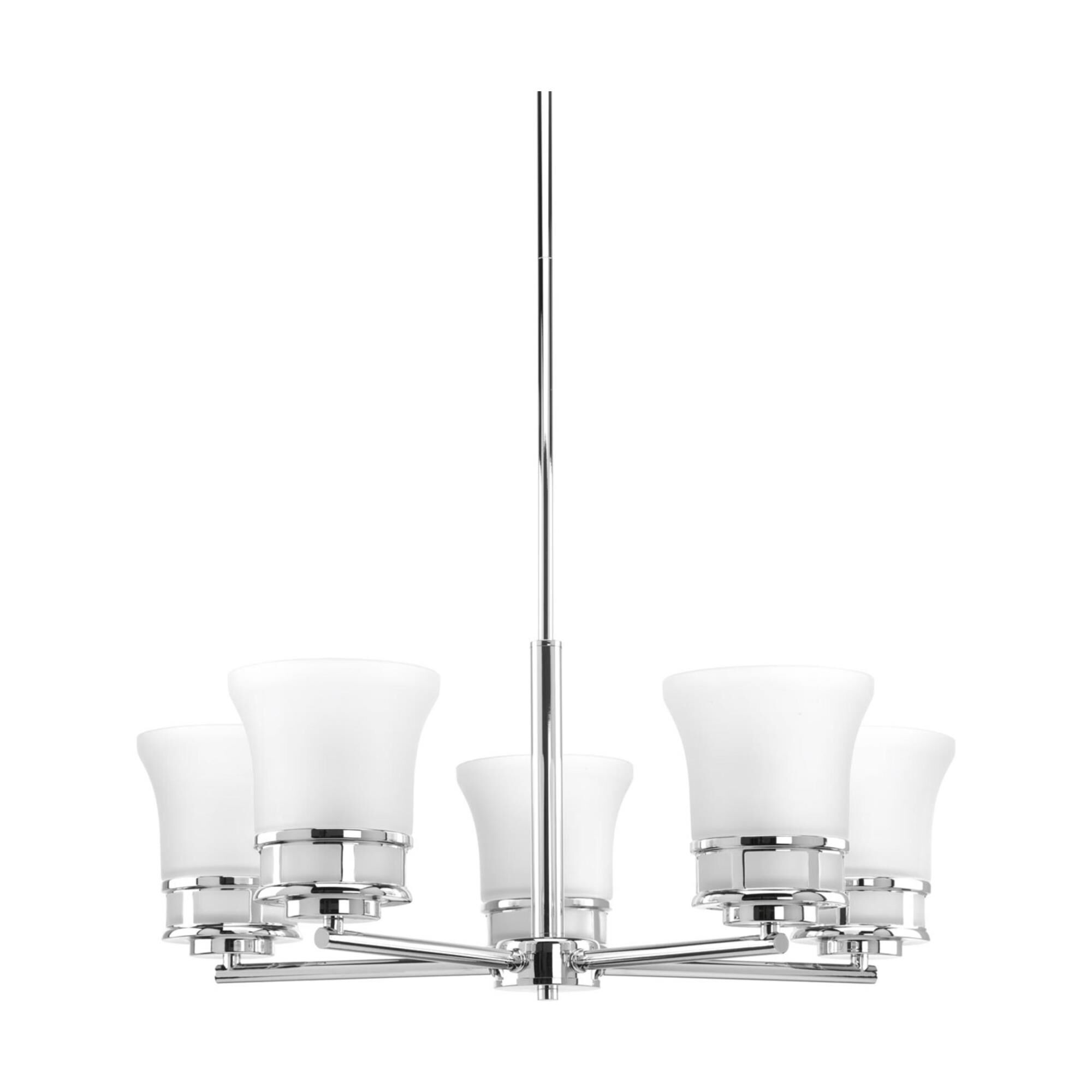 Cascadia 26 Inch 5 Light Chandelier by Progress Lighting