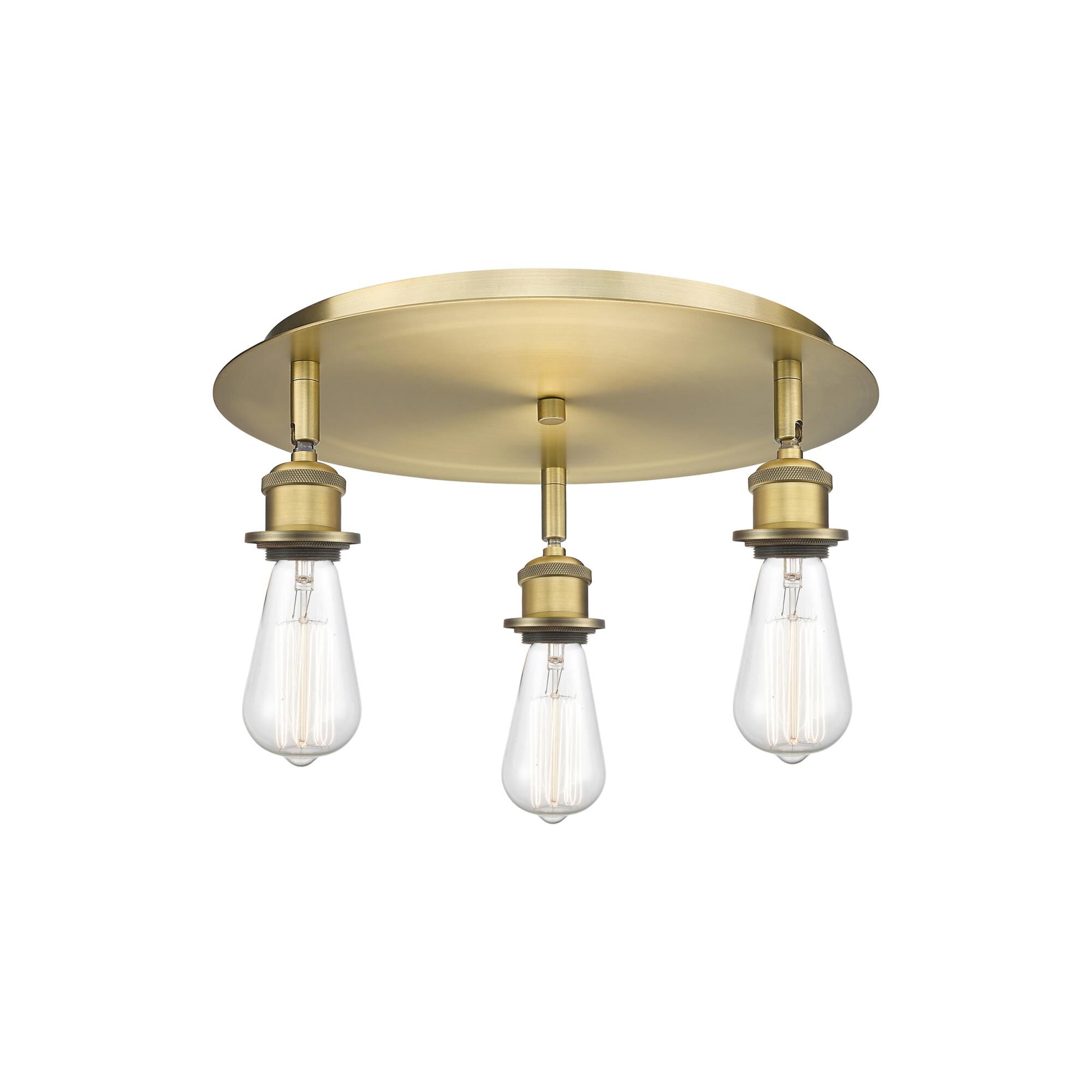 Shown in Brushed Brass finish