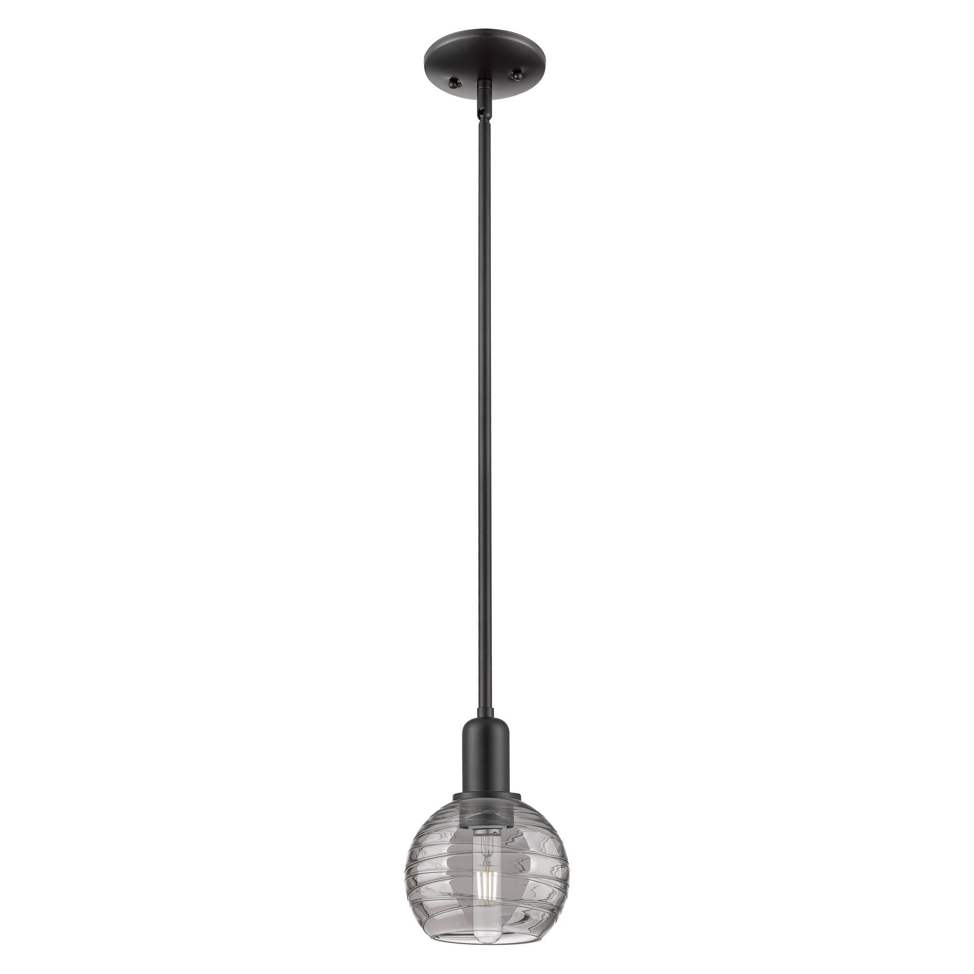 Bruno Marashlian Athens Deco Swirl 6 Inch Mini Pendant by Innovations Lighting
