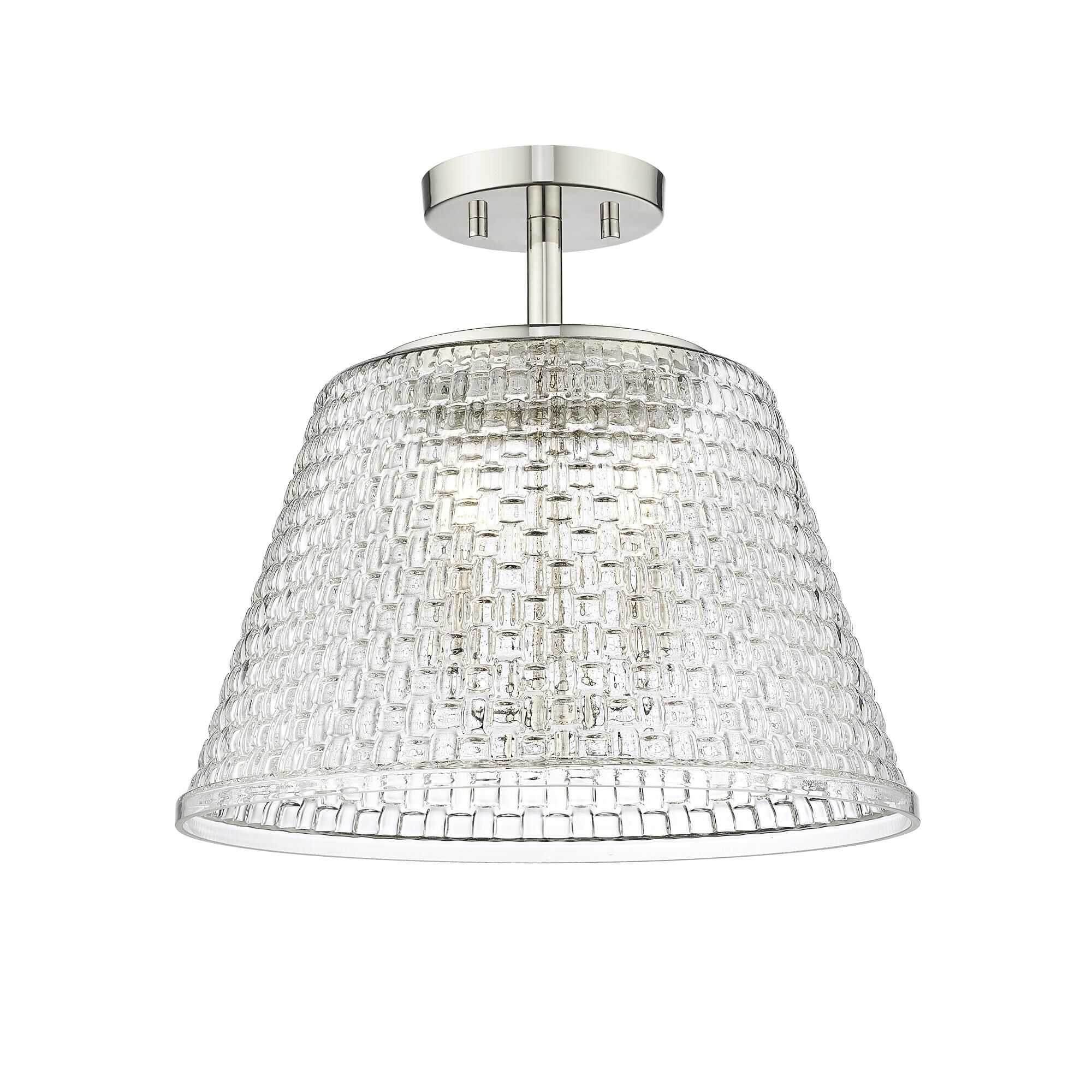 Saben 15 Inch Semi Flush Mount by Millenium Lighting
