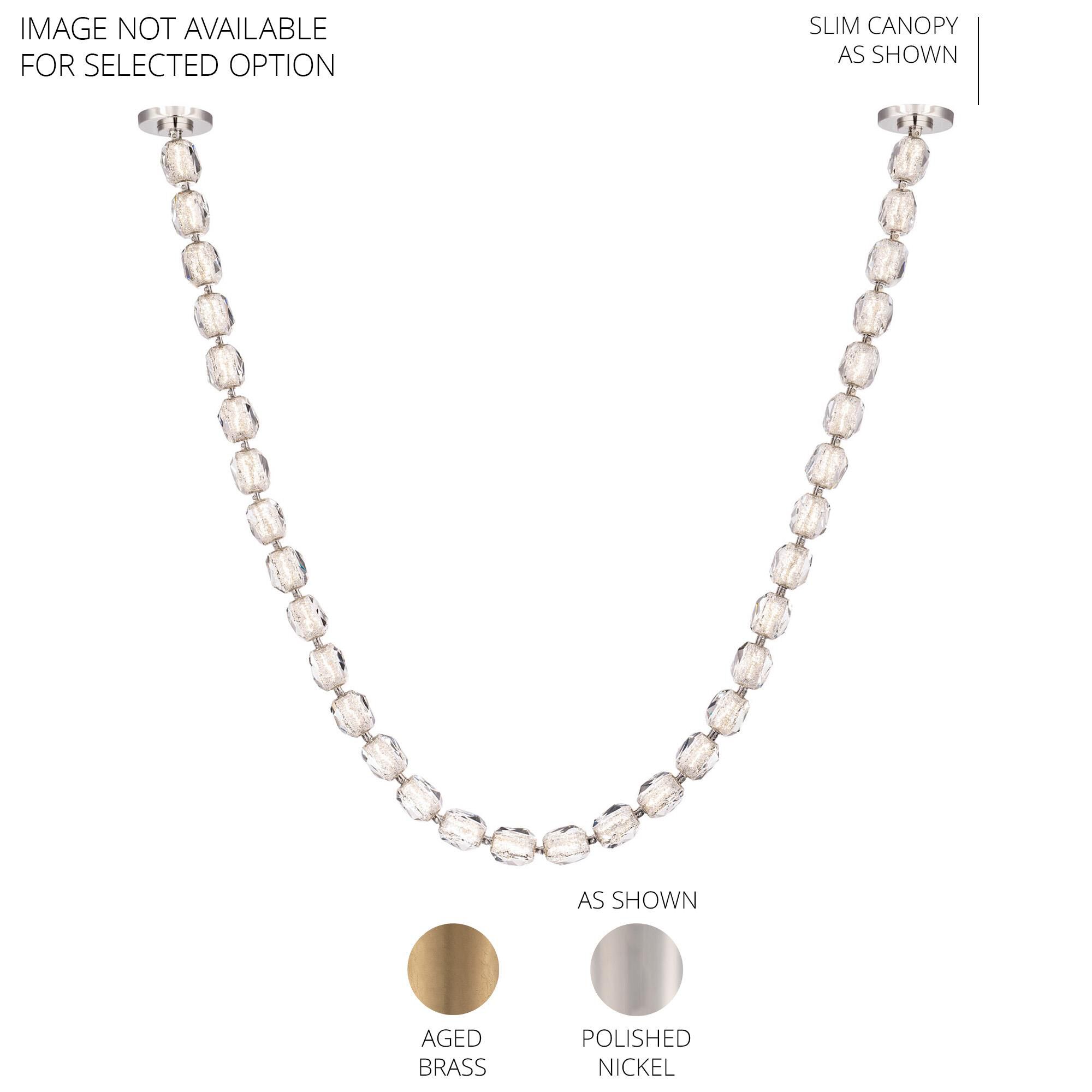 Seduction 5 Inch LED Large Pendant by Schonbek Forever