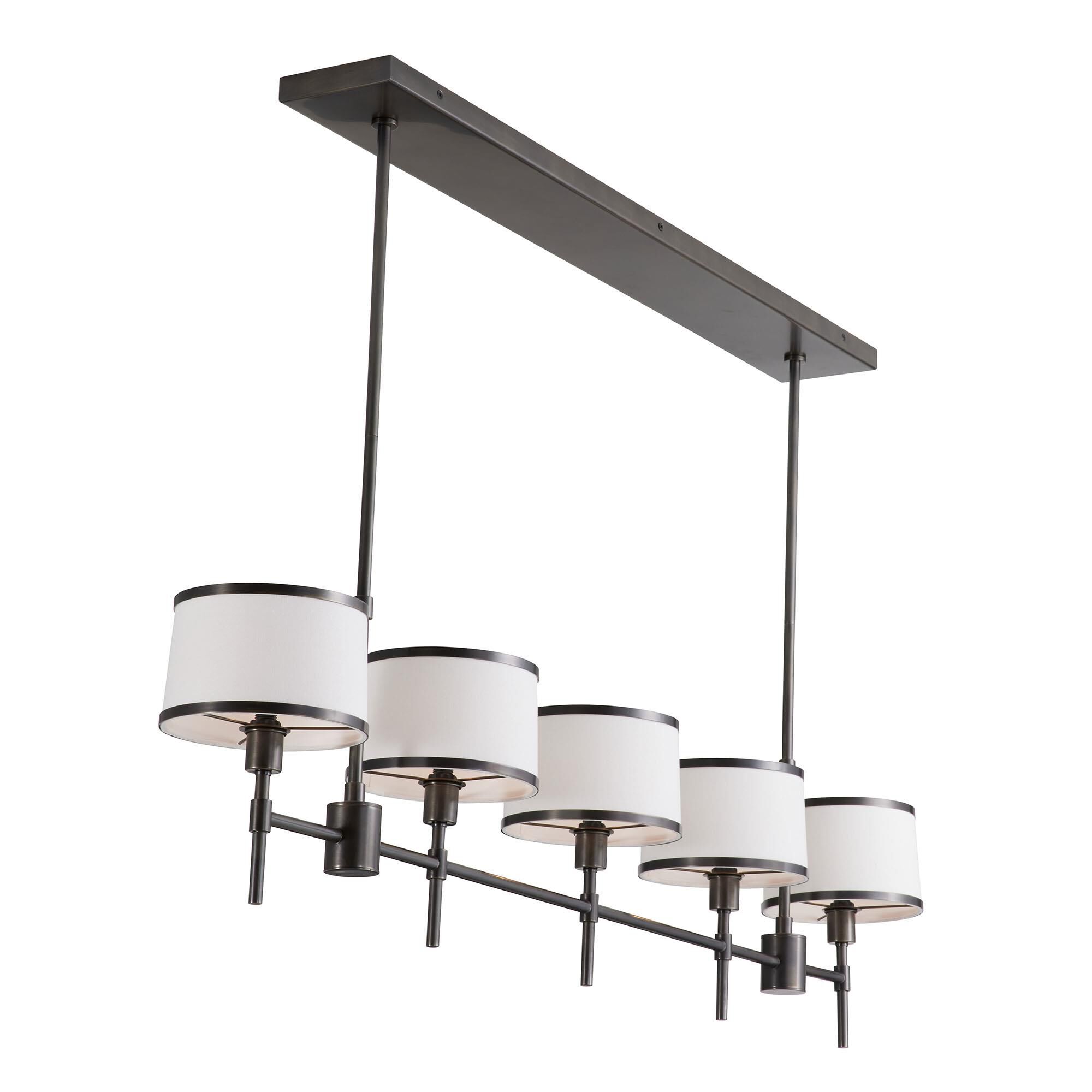 Luciano 50 Inch 5 Light Linear Suspension Light by Arteriors Home
