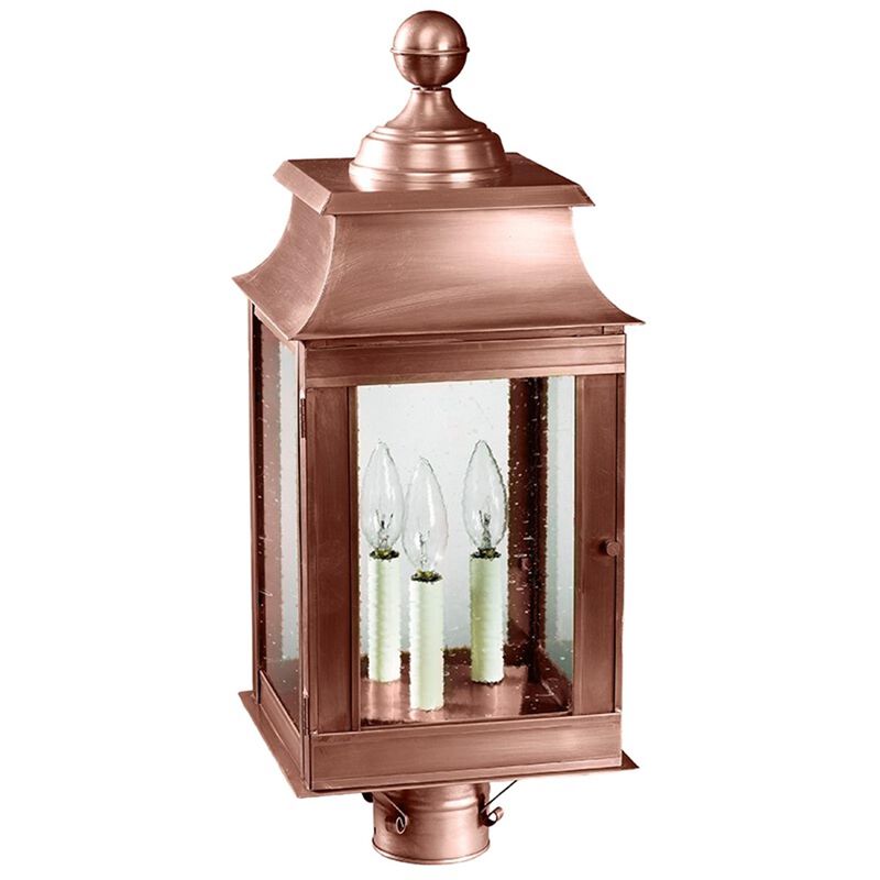 Concord 23 Inch 3 Light Outdoor Post Lamp by Northeast Lantern