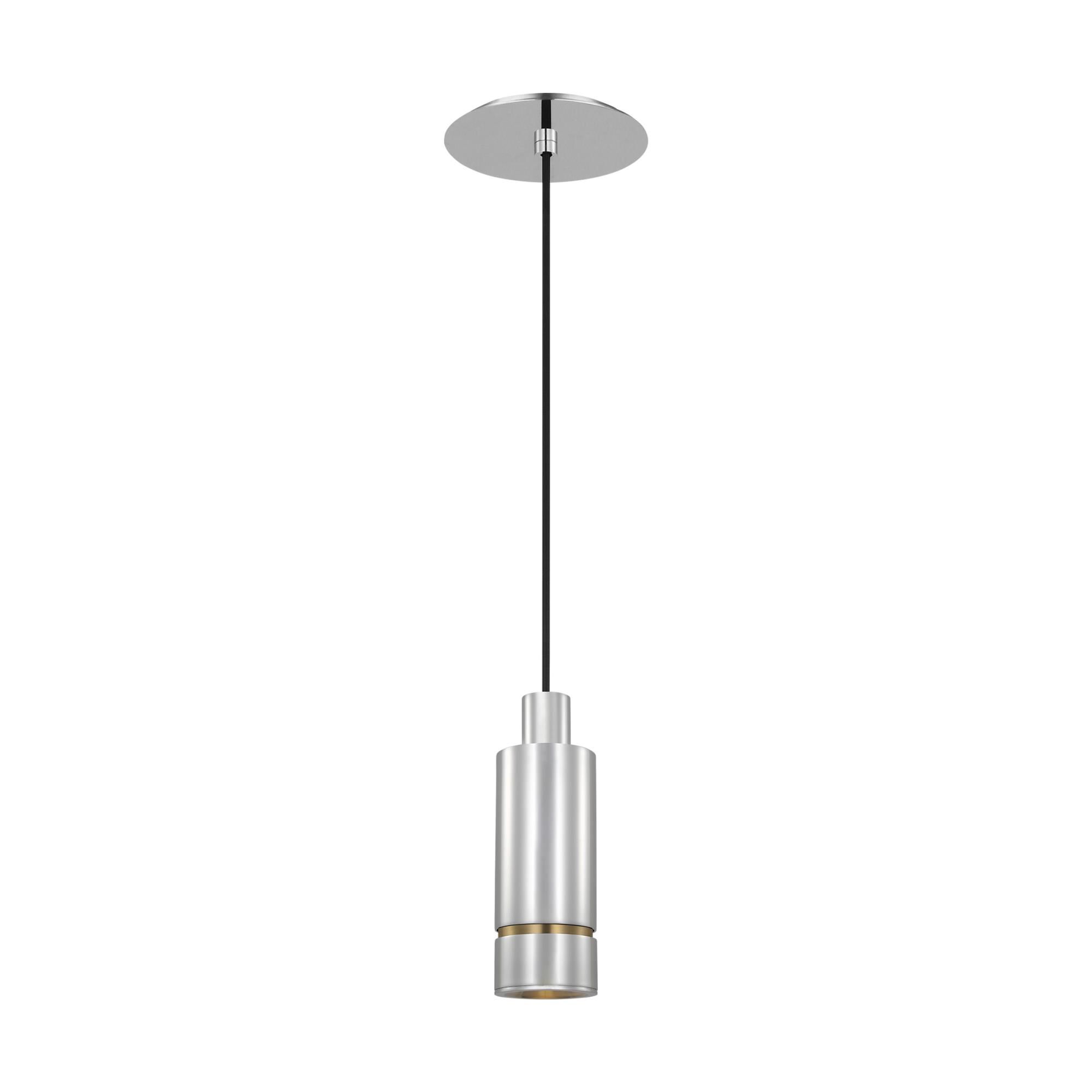 Shown in Polished Stainless Steel finish and Aluminum, Stainless Steel or Brass shade