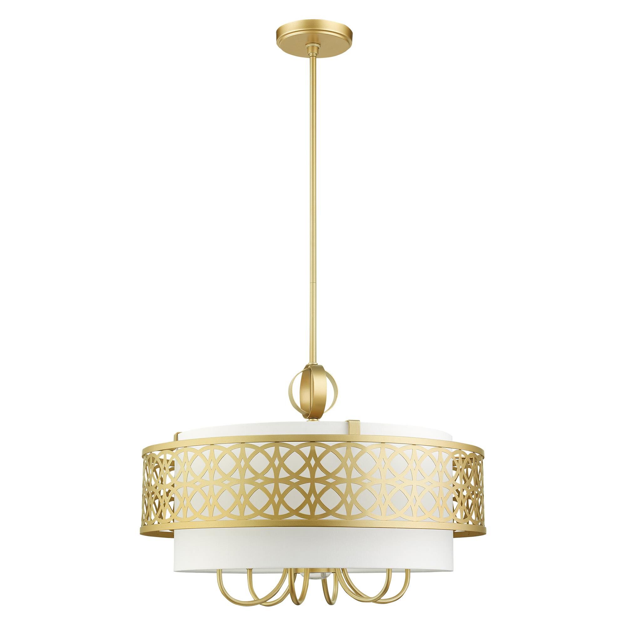 Calinda Large Pendant by Livex Lighting
