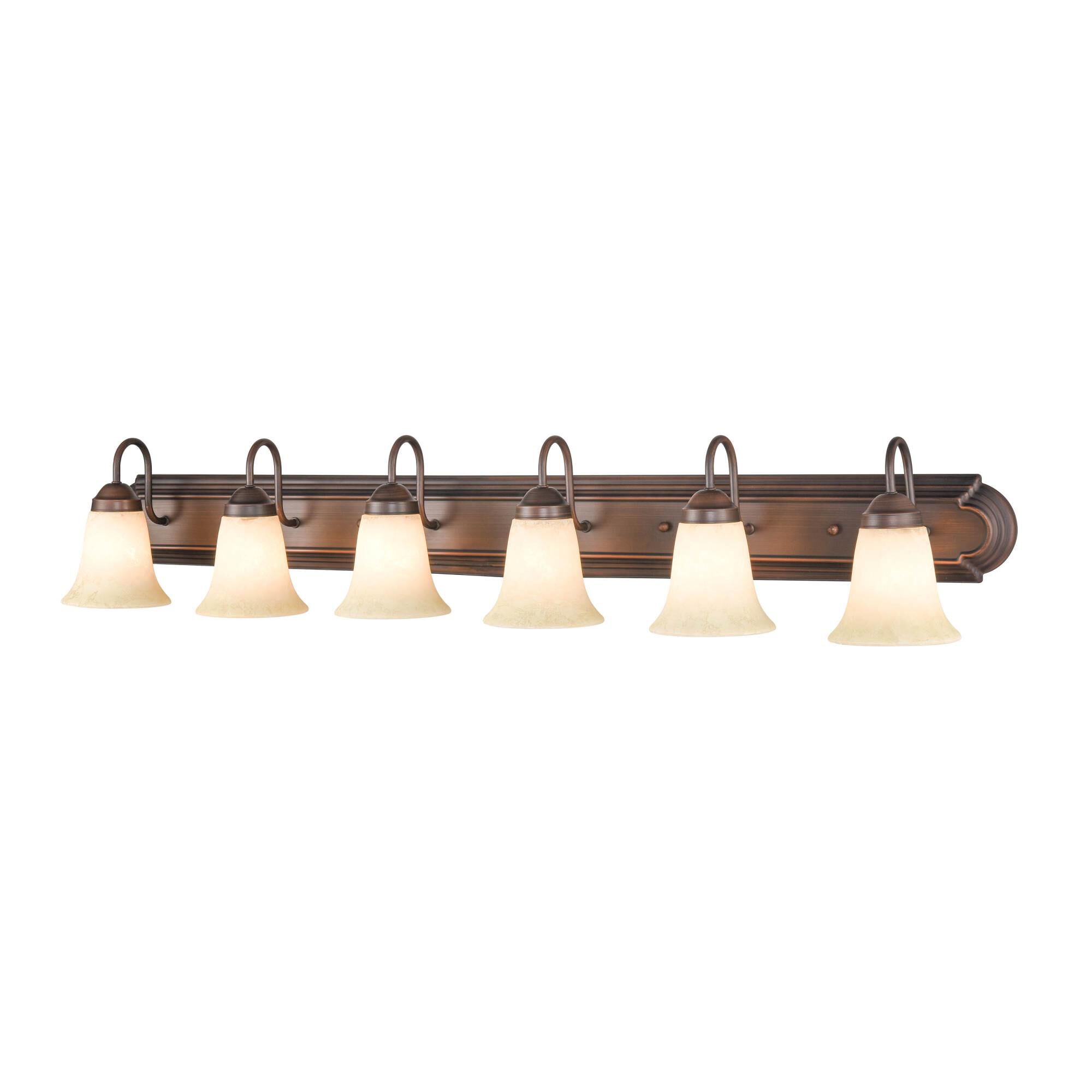 48 Inch 6 Light Bath Vanity Light Capitol Lighting