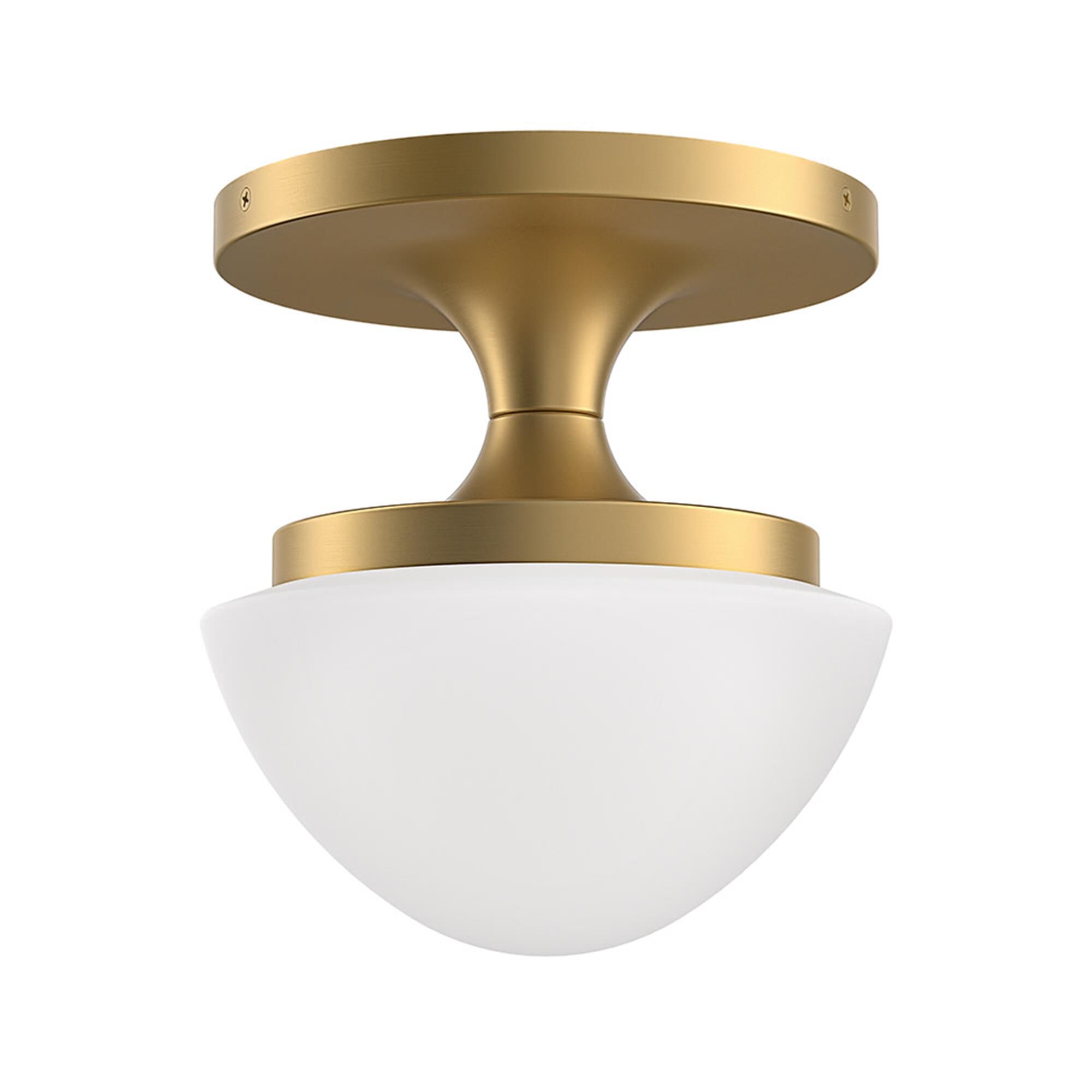 Knox 8 Inch Semi Flush Mount,