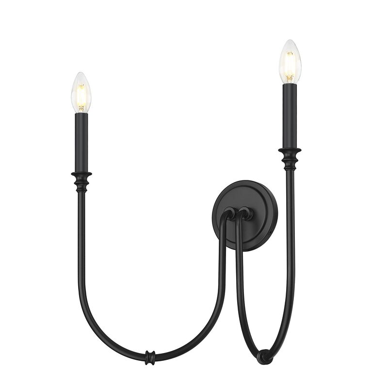 Jisele 21 Inch 2 Light Wall Sconce by Z-Lite