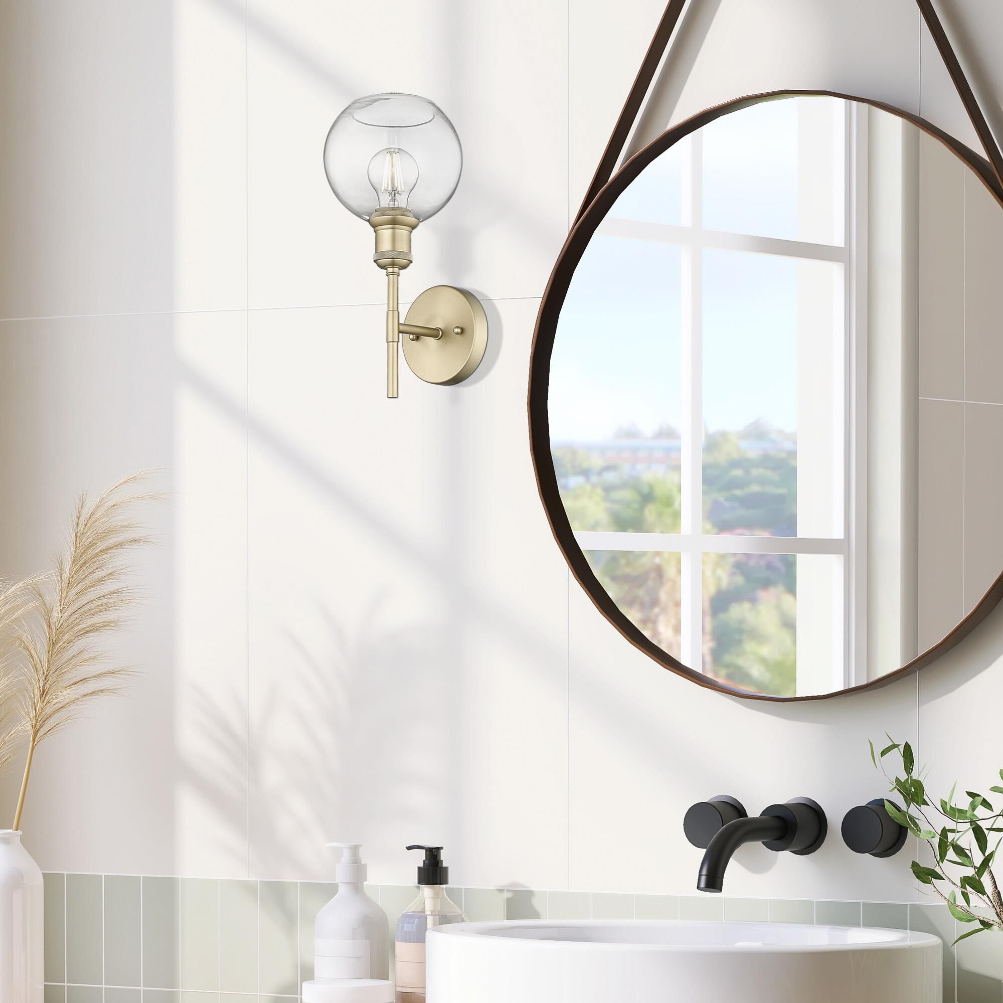 Axel 7 Inch Wall Sconce by Golden Lighting