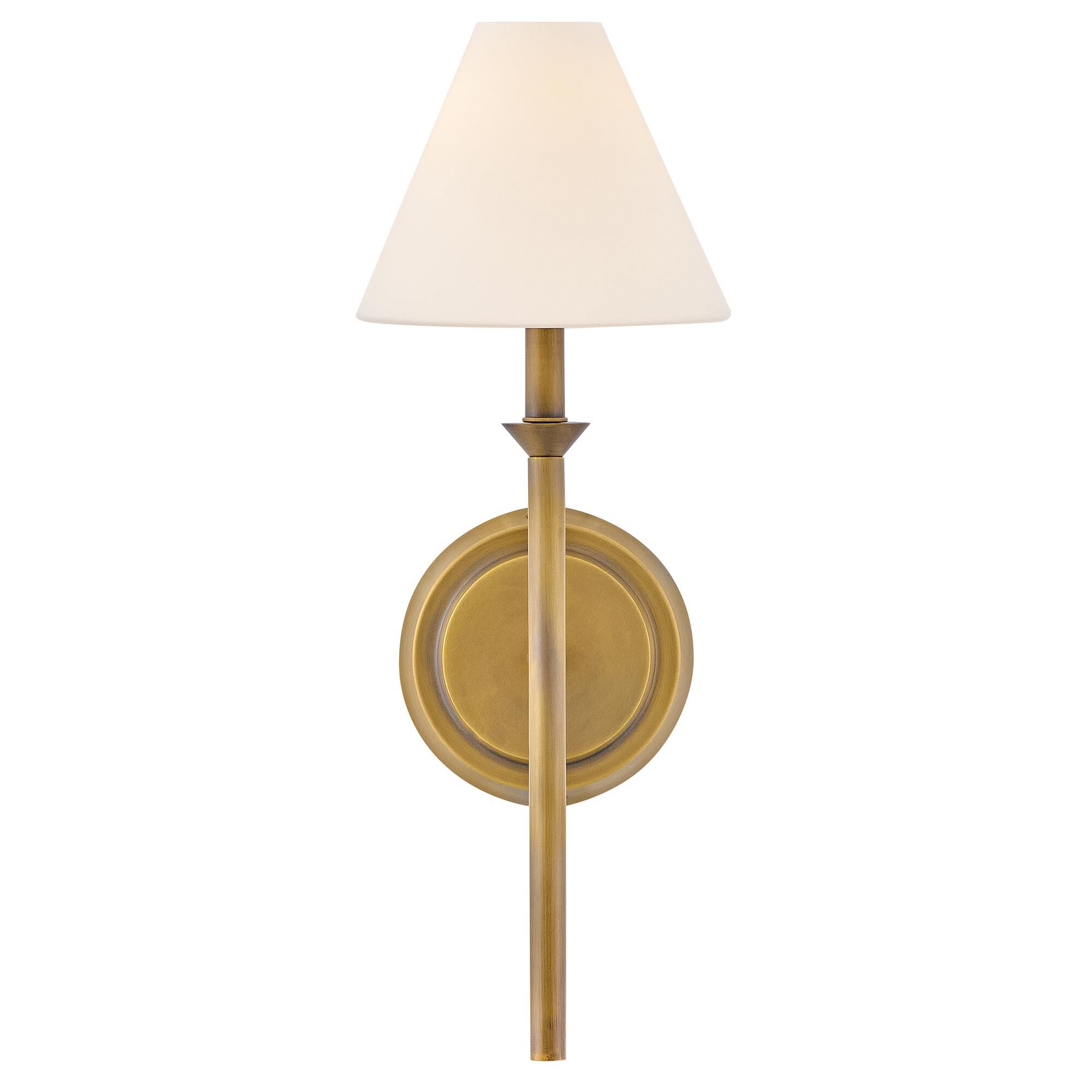 Shown in Heritage Brass finish and Etched Opal glass