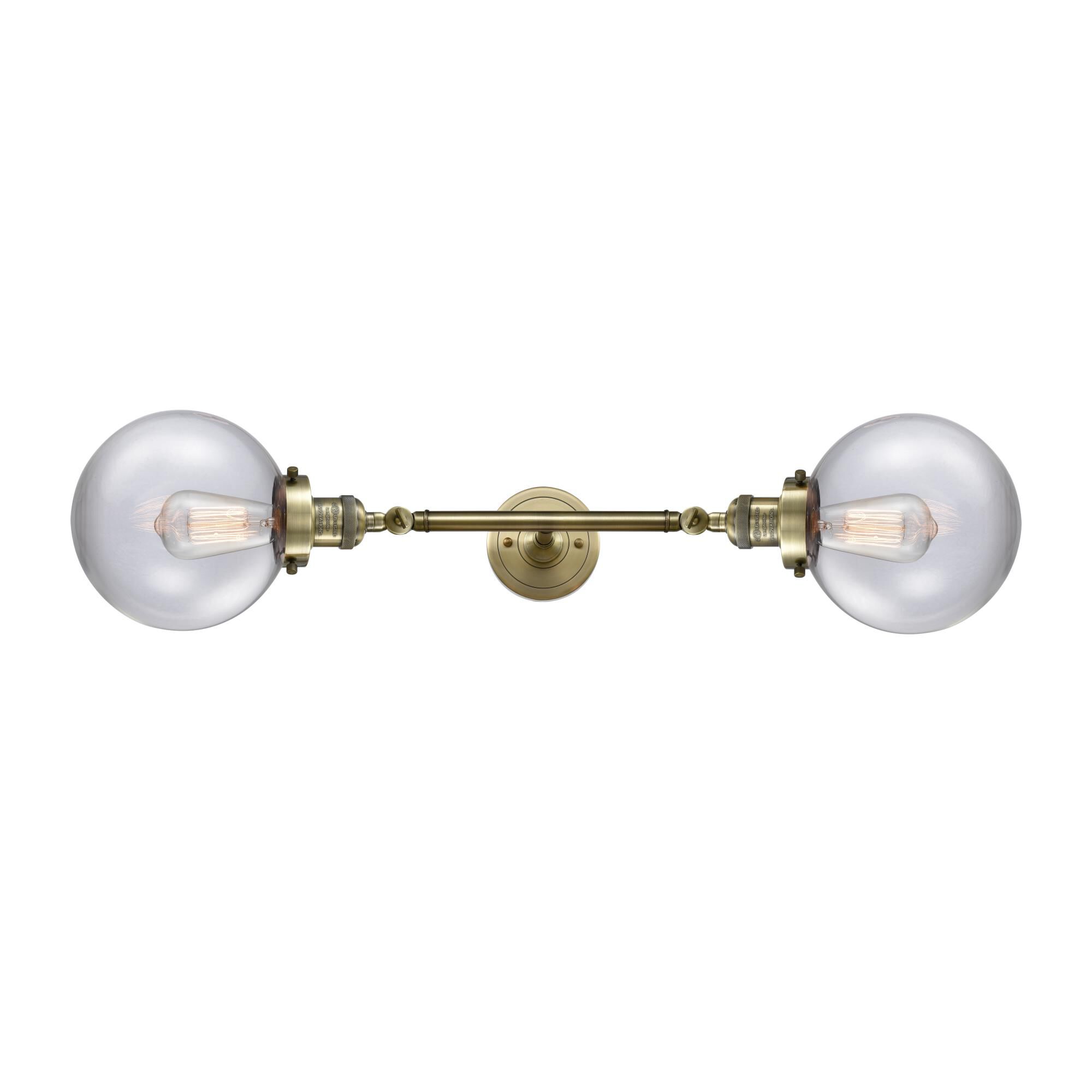 Bruno Marashlian Beacon 25 Inch 2 Light LED Bath Vanity Light by Innovations Lighting