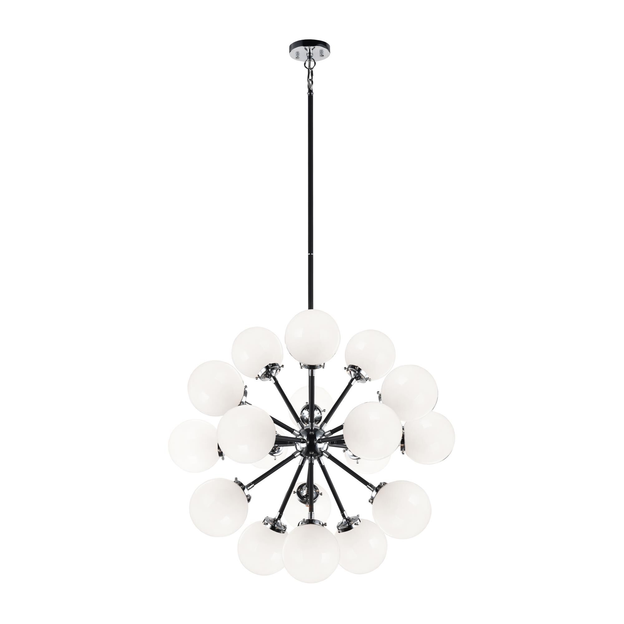 Soleil 18 Light Chandelier by Matteo Lighting