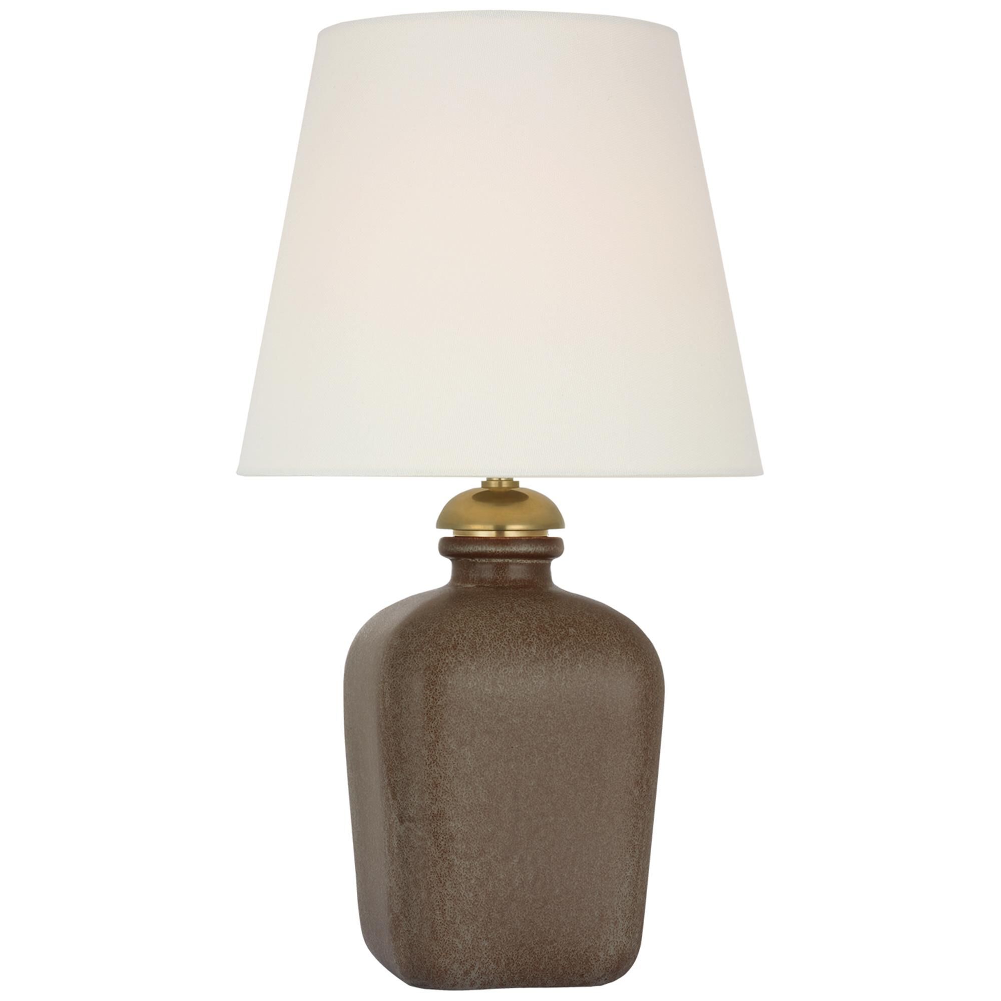 Shown in Positano Sand finish and Linen shade