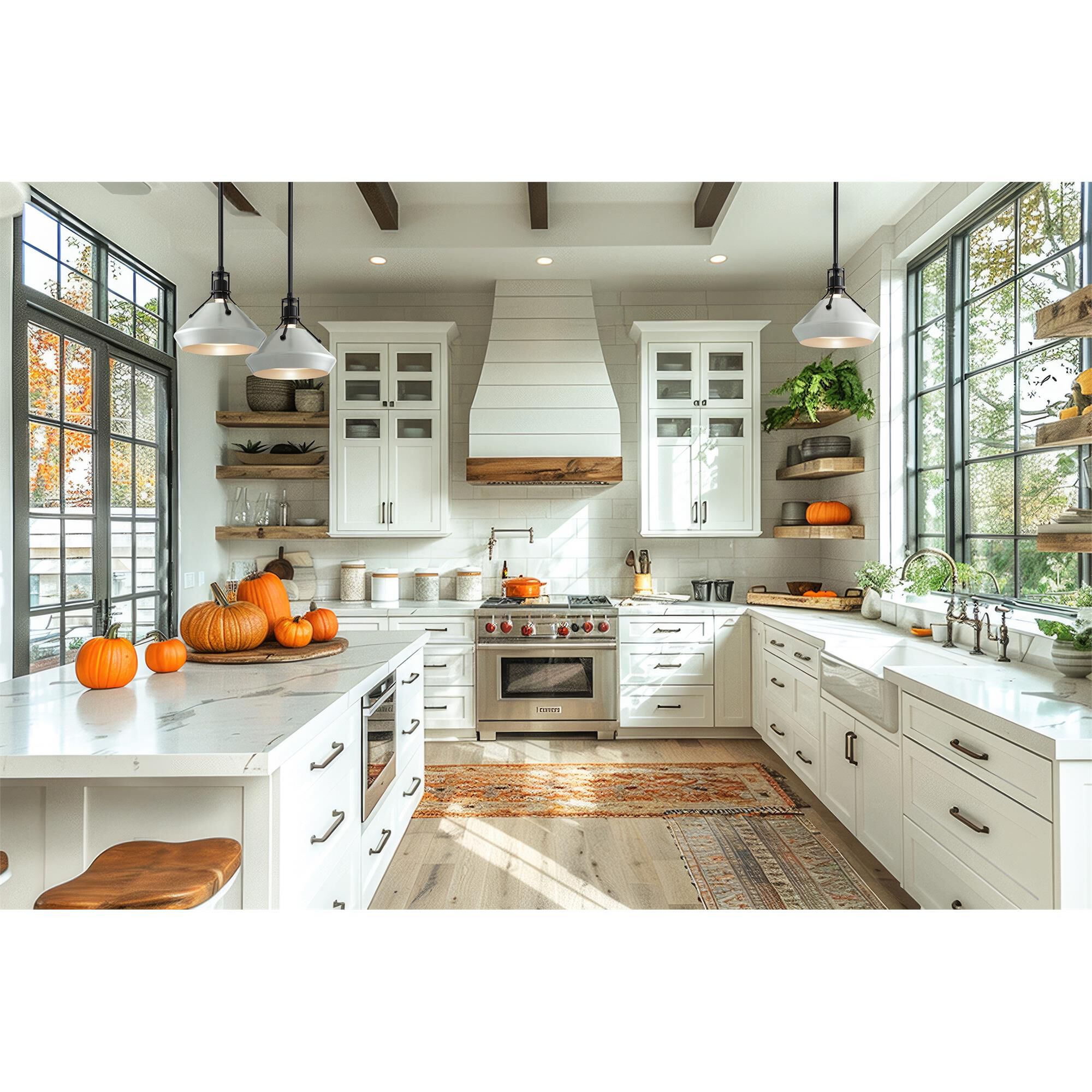 Shown in Black finish and Sterling accent