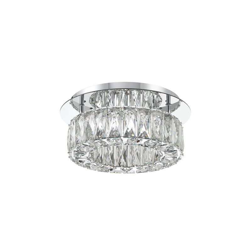 Kinsley 12 Inch Flush Mount by Crystorama