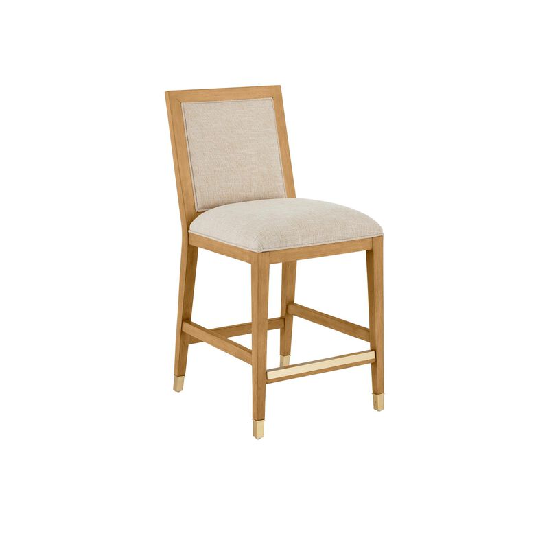 Santos 18 Inch Stool by Currey and Company